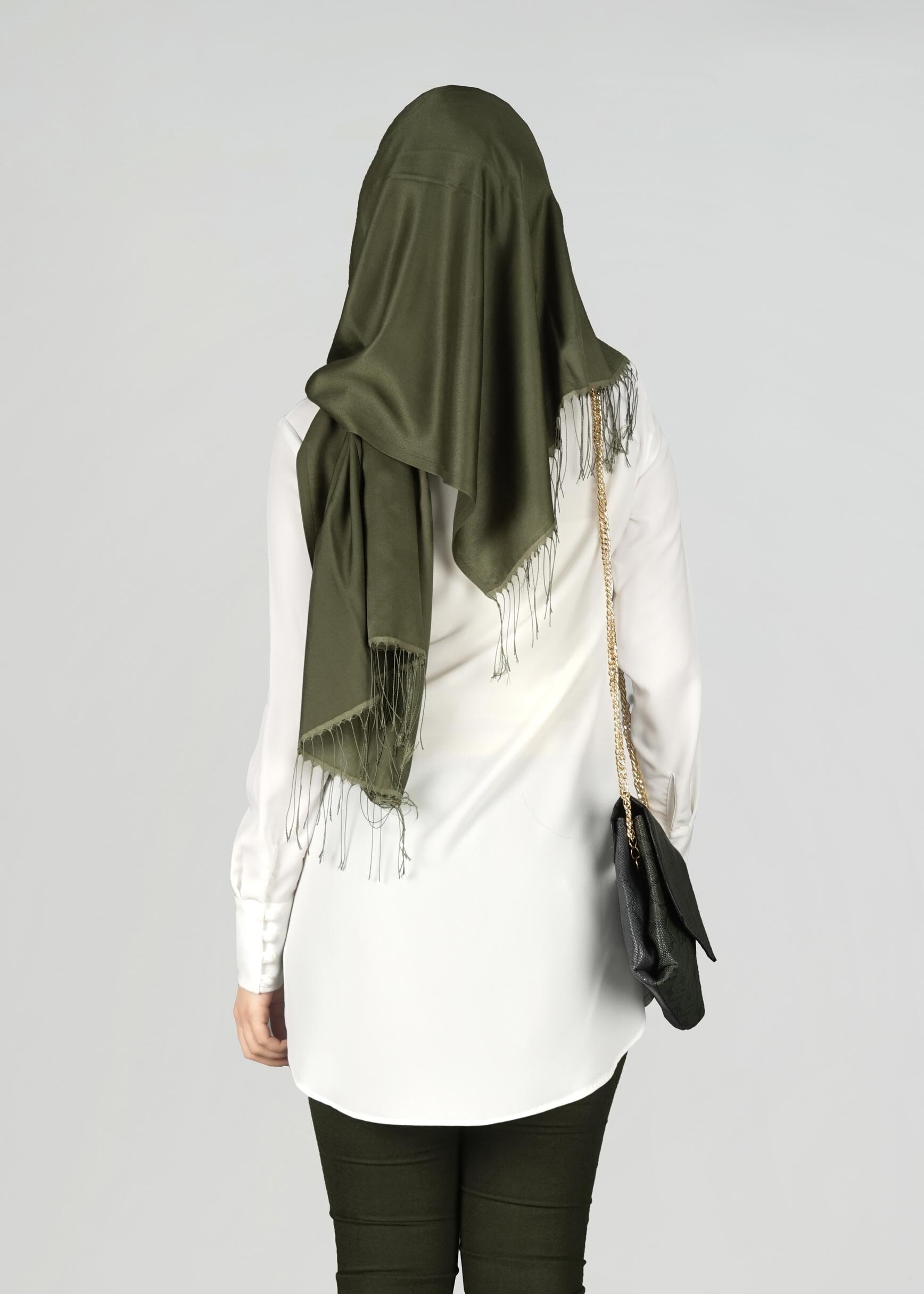 Tesettür giyim BEYAZ 4004 TUNİK