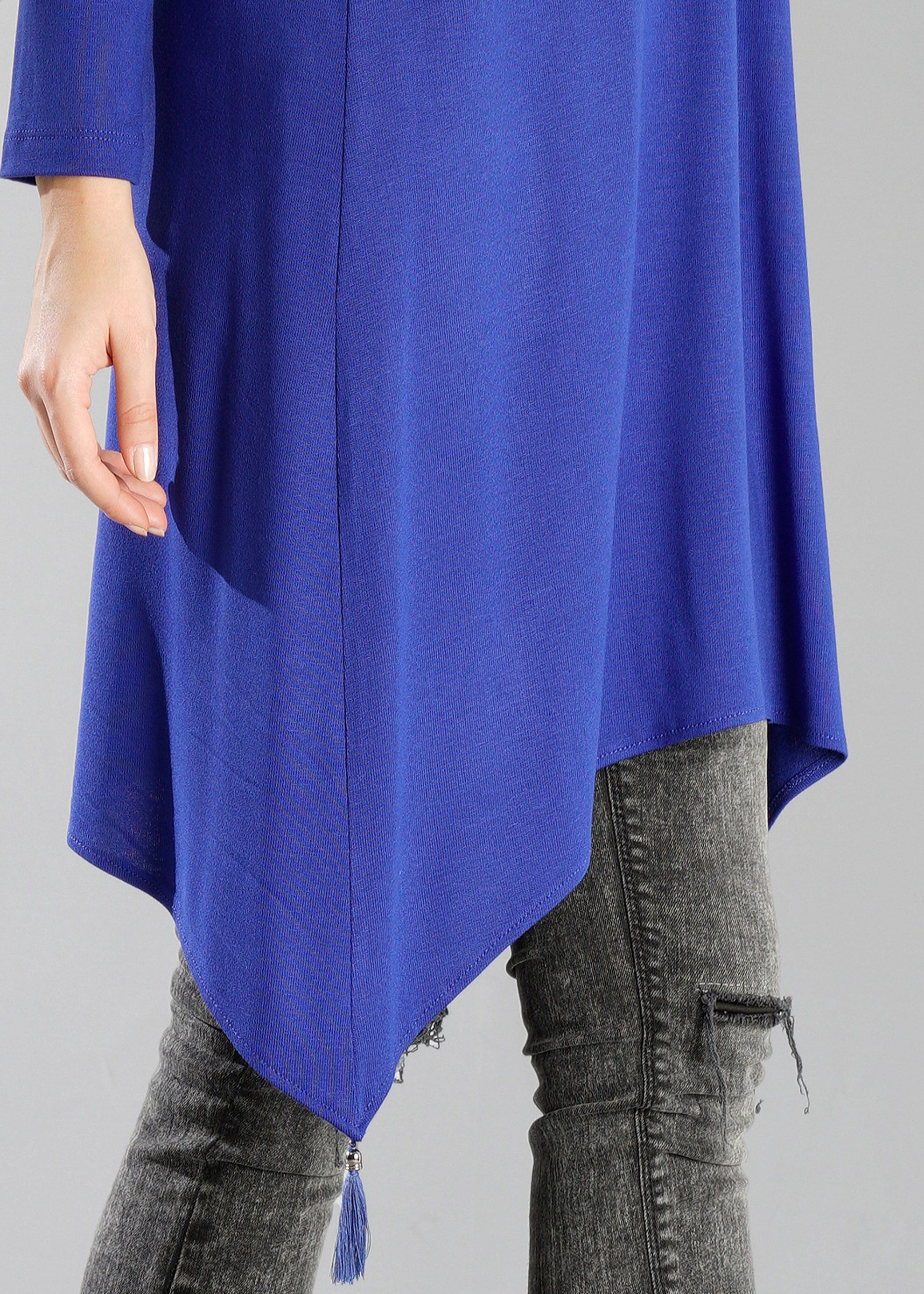 Tesettür giyim LACİVERT 4712 TUNİK