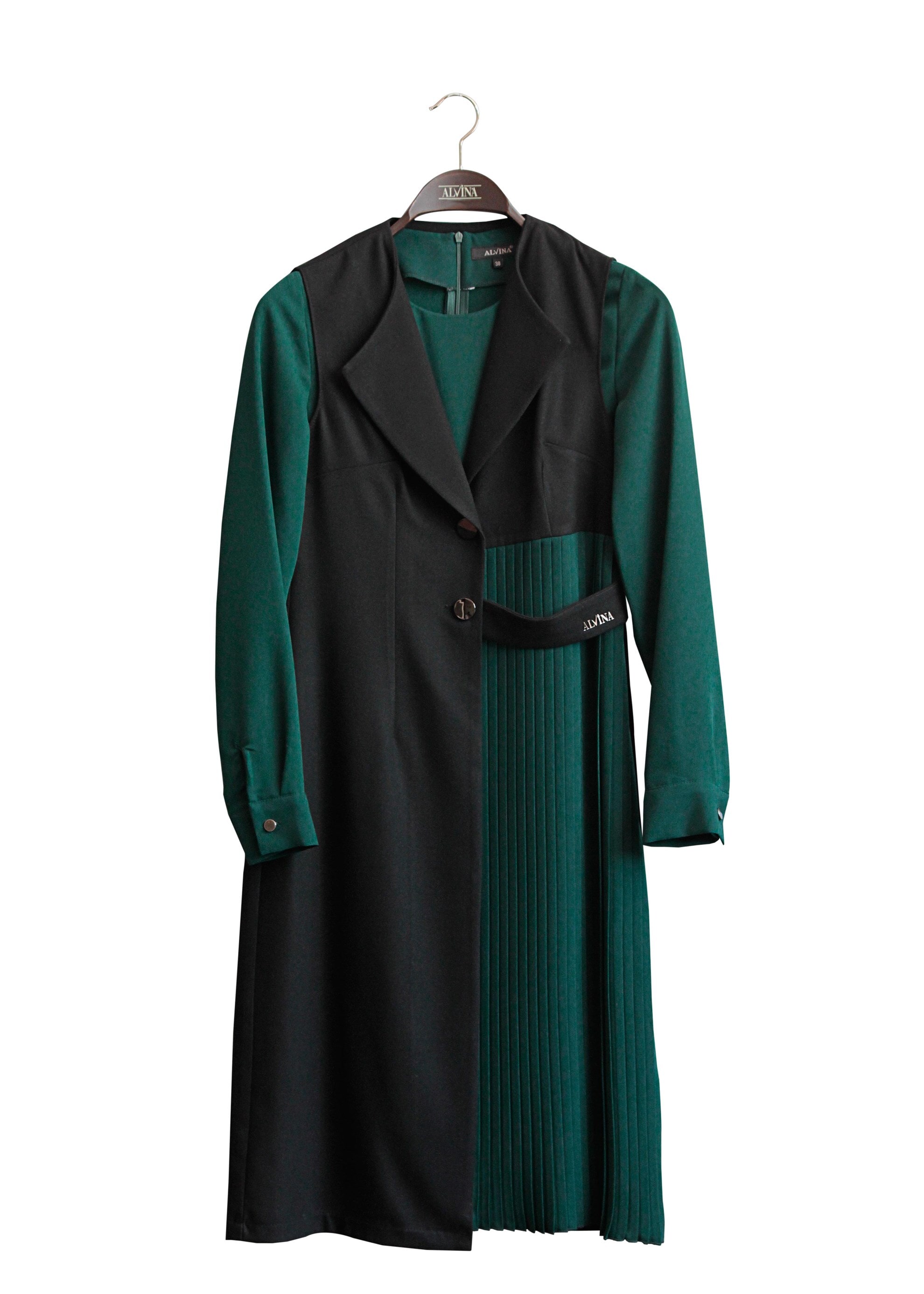 Tesettür giyim YEŞİL 4726 TUNİK