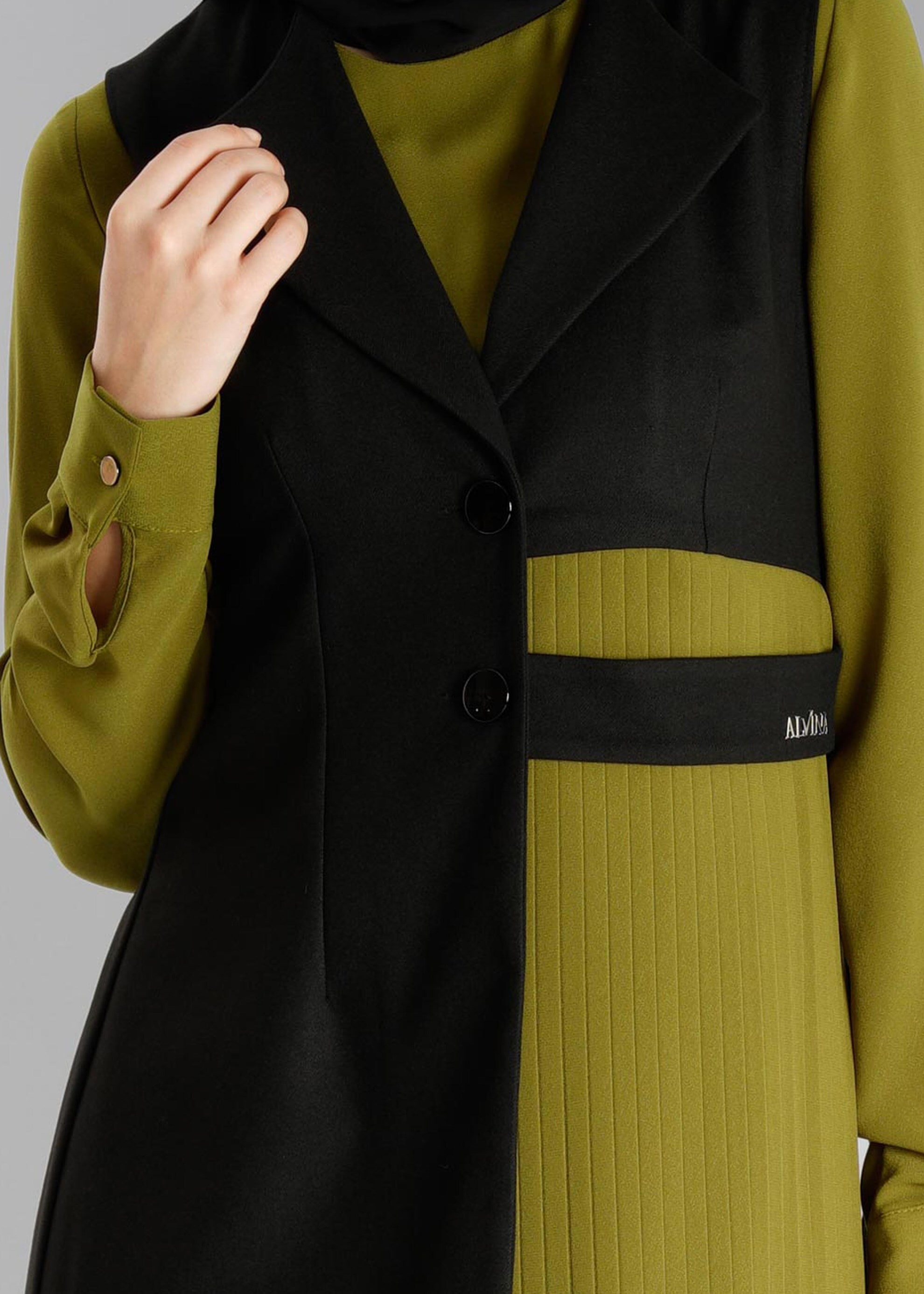 Tesettür giyim YEŞİL 4726 TUNİK