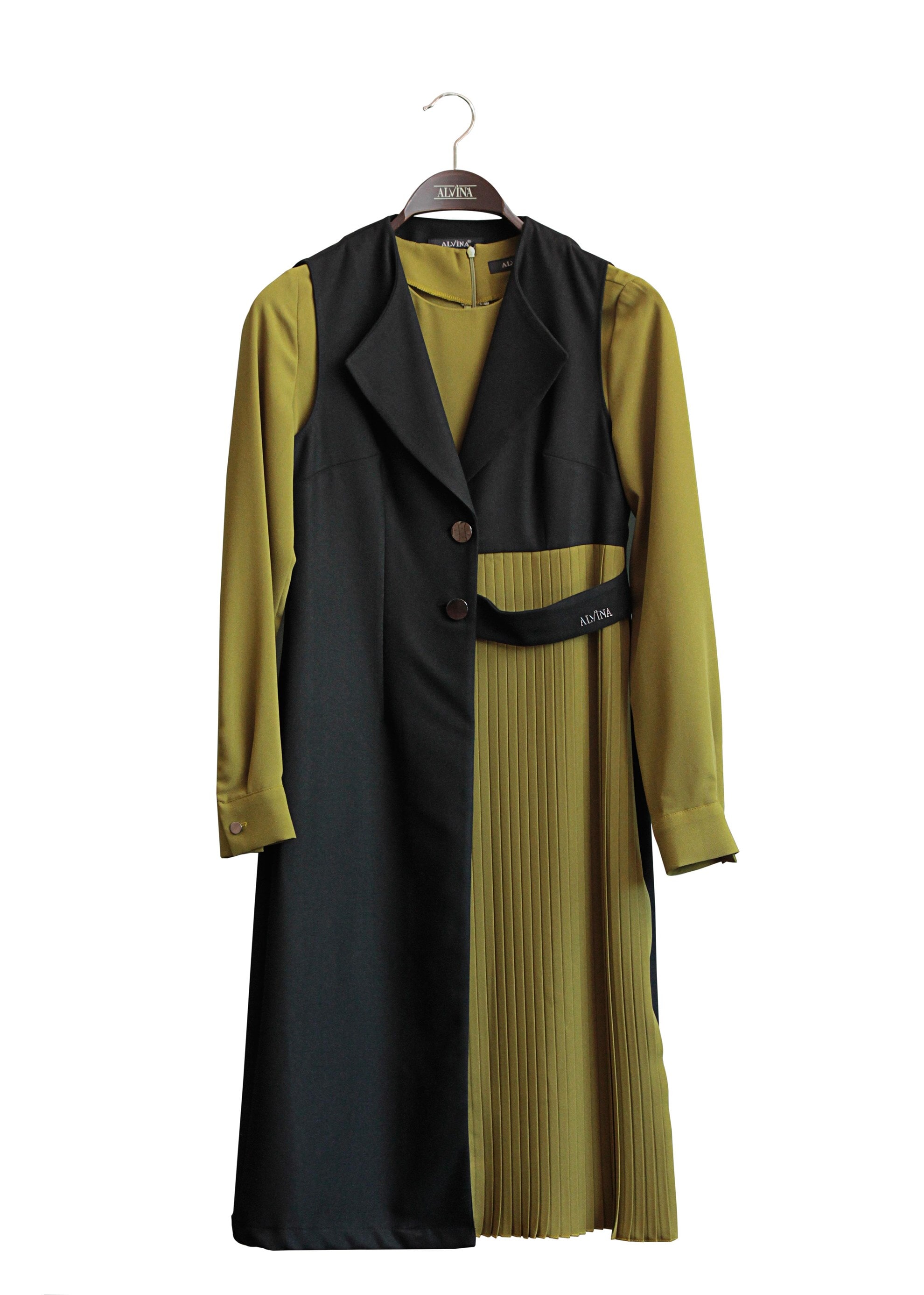 Tesettür giyim YEŞİL 4726 TUNİK