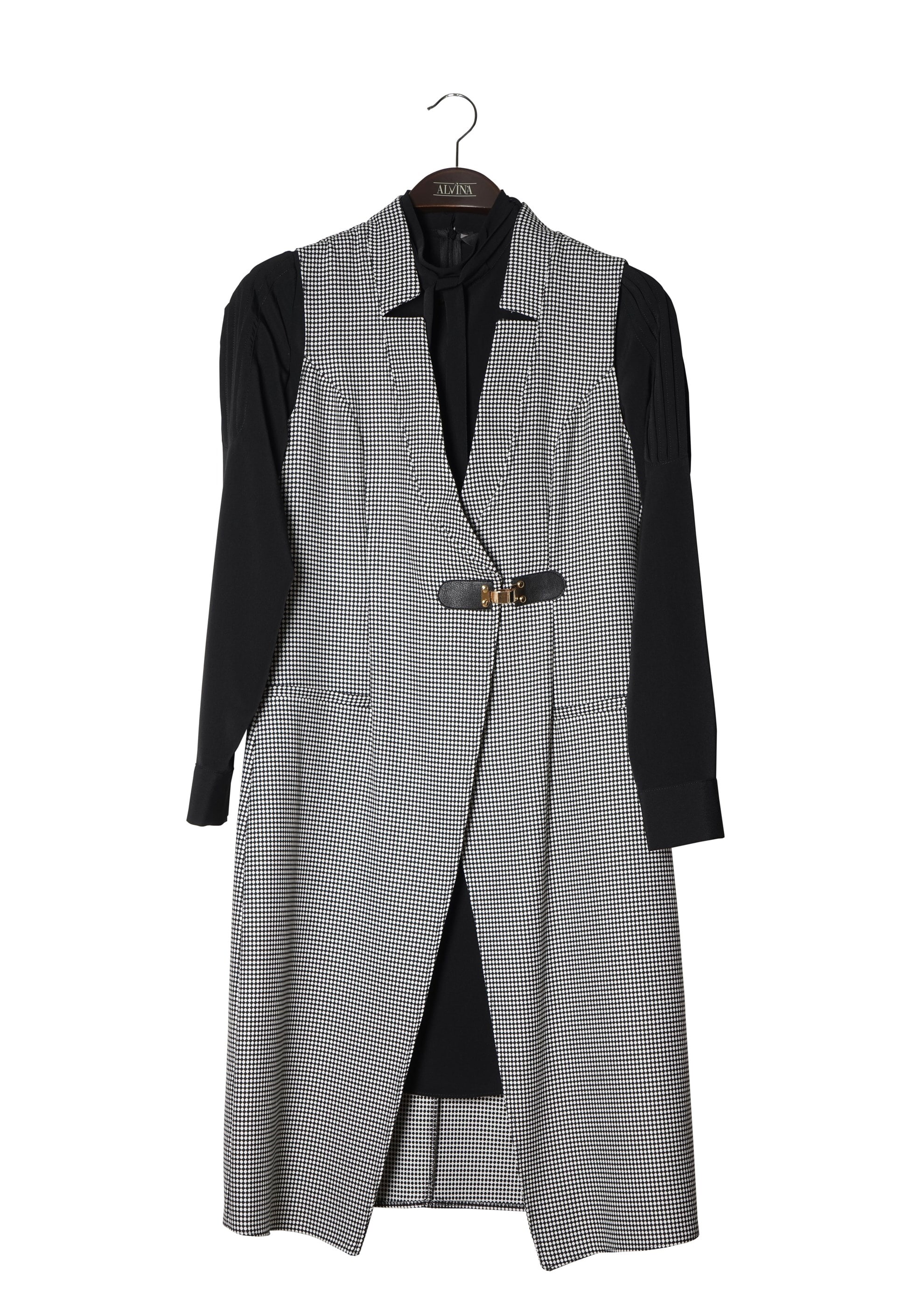 Tesettür giyim SİYAH 4728 TUNİK