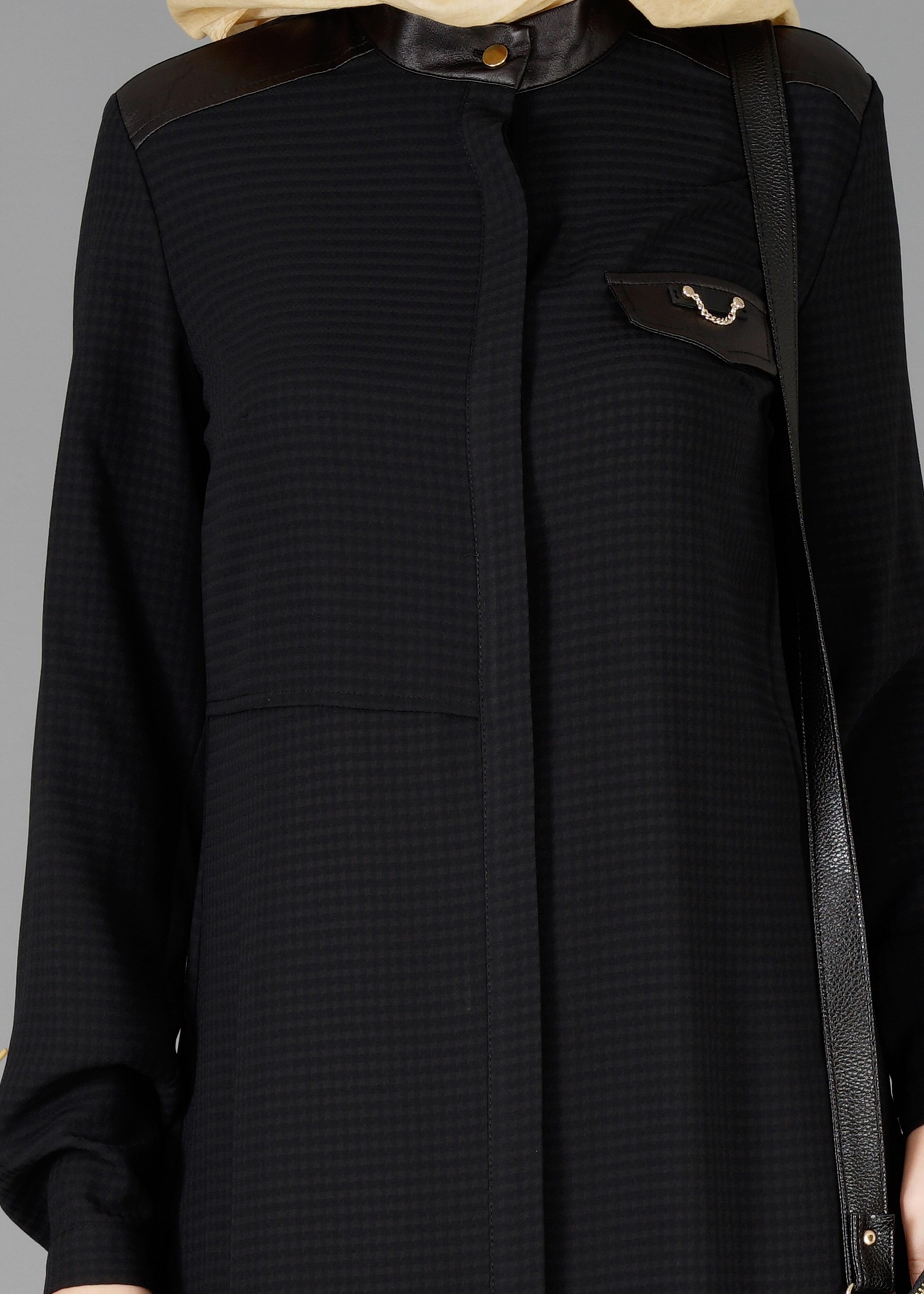 Tesettür giyim SİYAH 4733 TUNİK