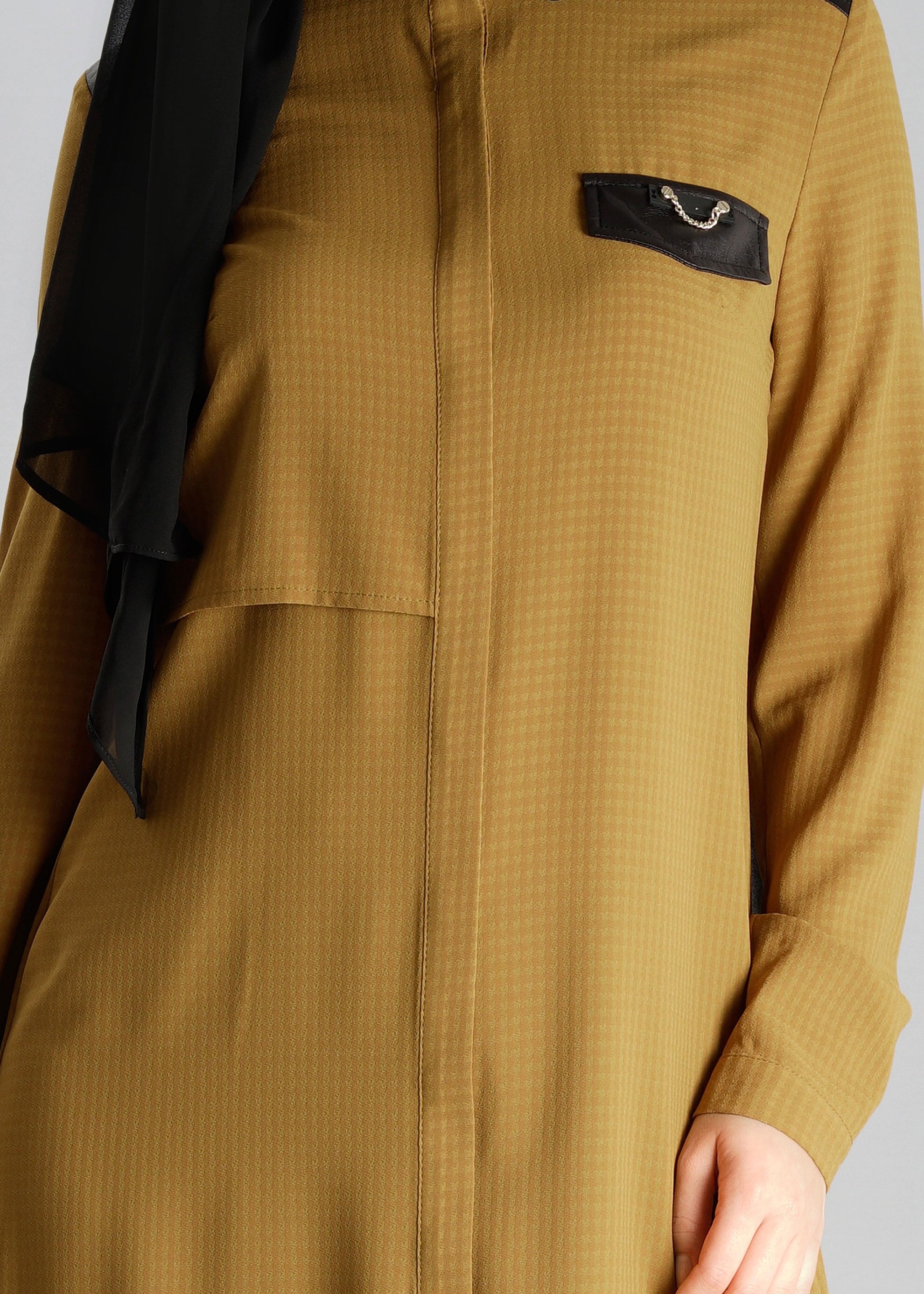 Tesettür giyim SARI 4733 TUNİK