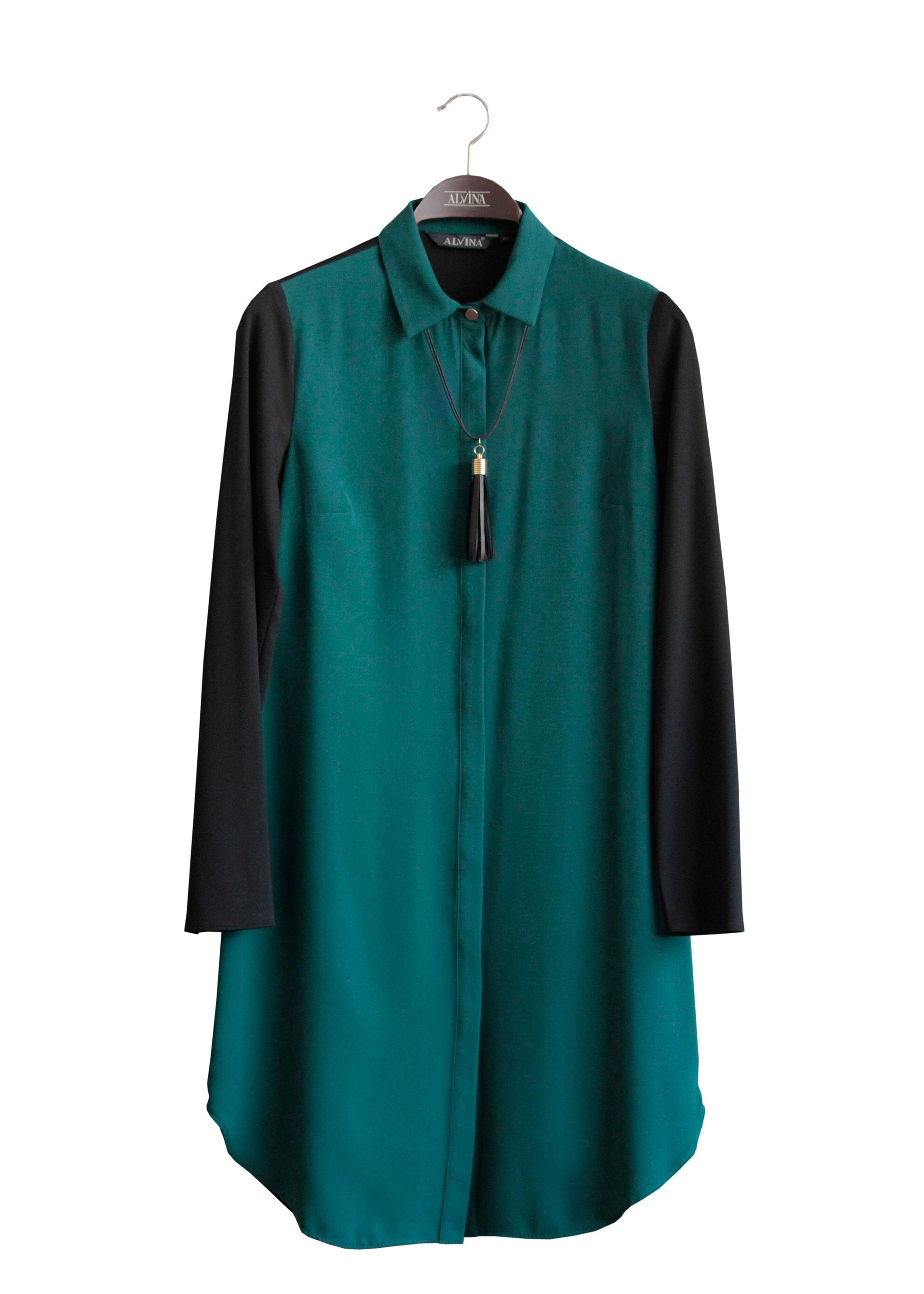 Tesettür giyim MAVİ 4737 TUNİK