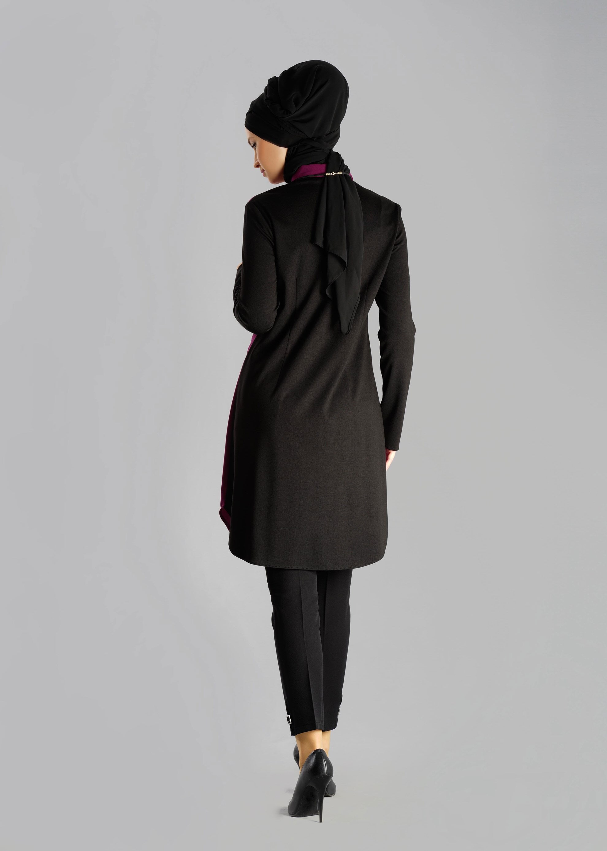 Tesettür giyim MOR 4737 TUNİK