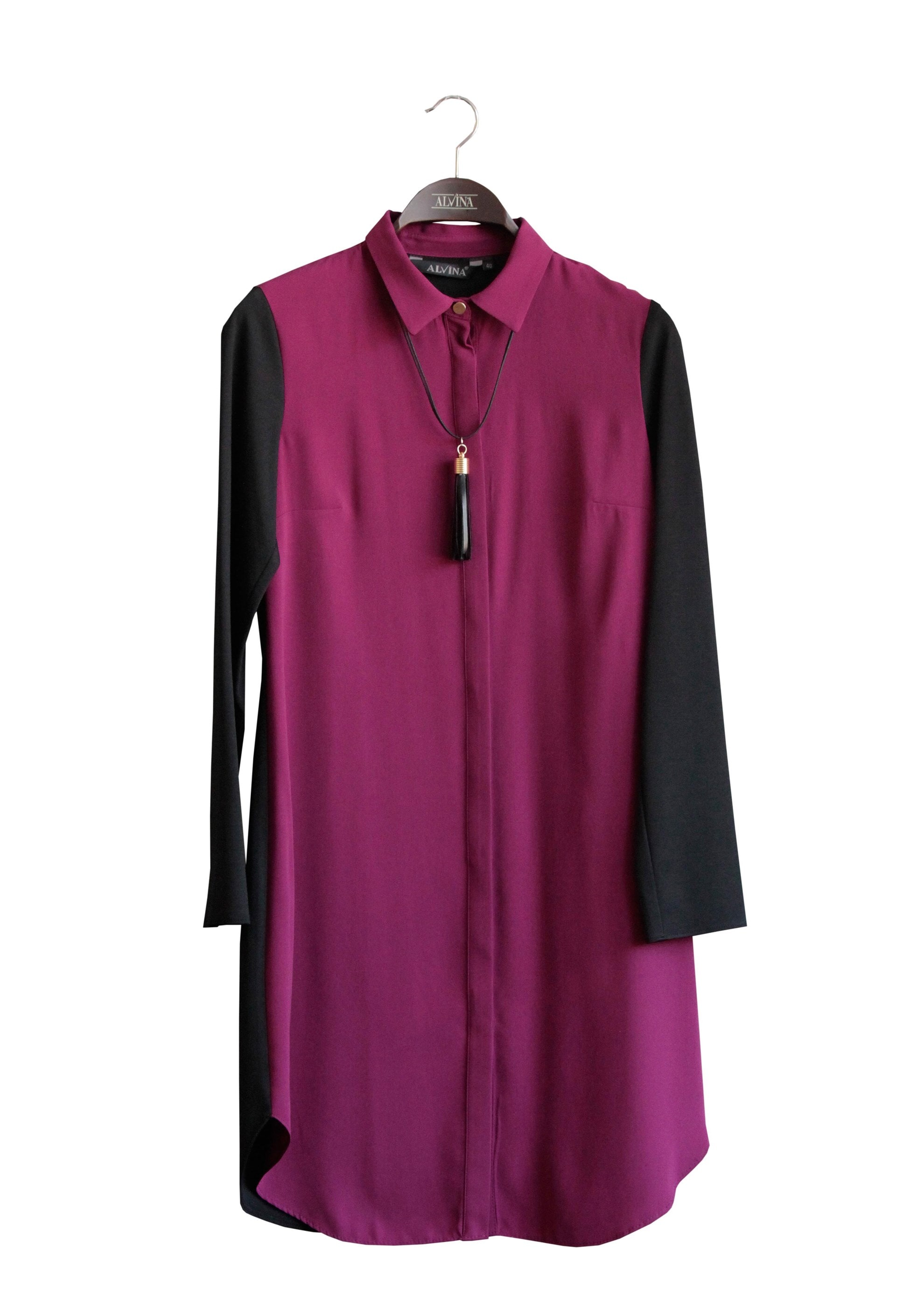 Tesettür giyim MOR 4737 TUNİK