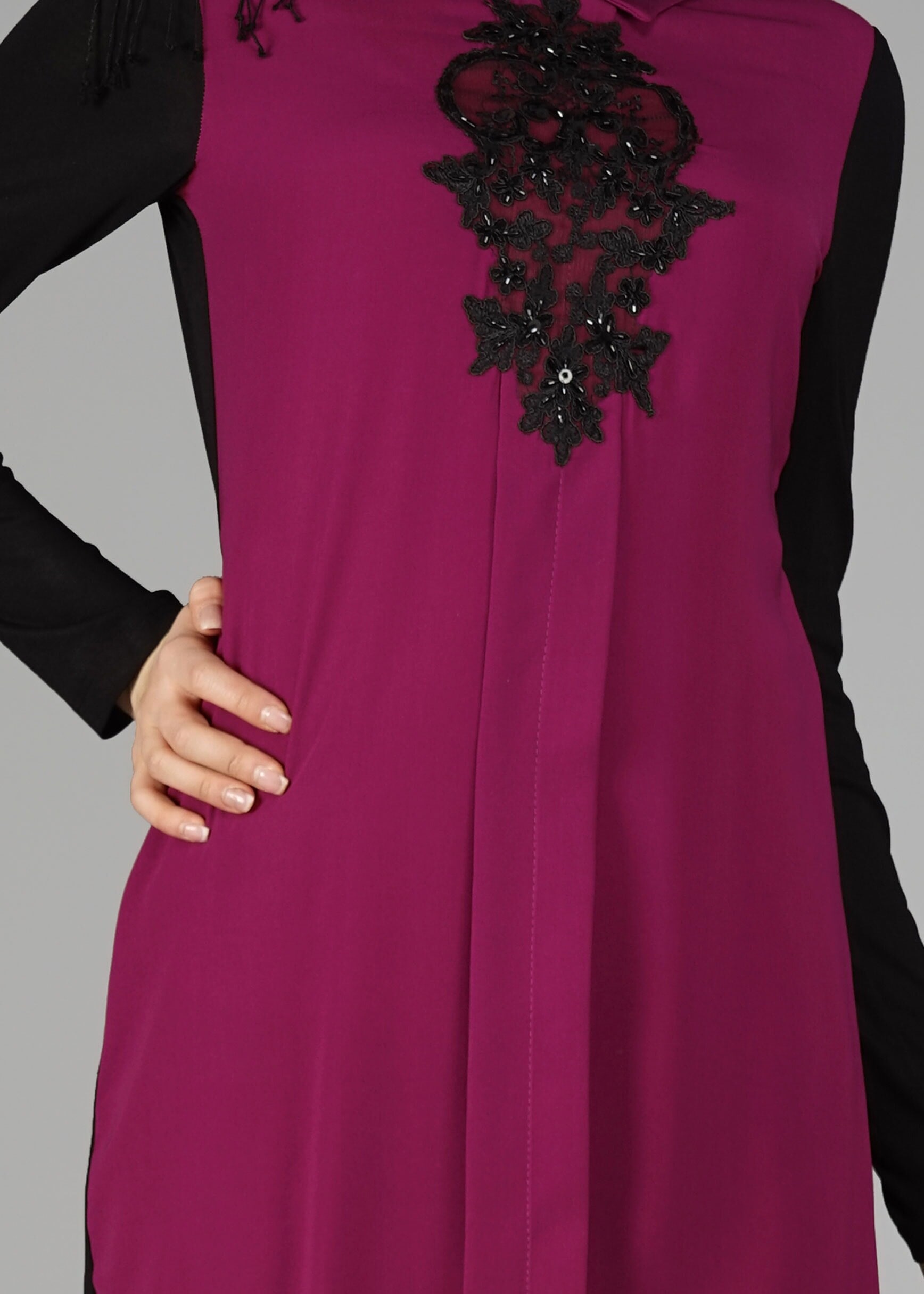 Tesettür giyim MOR 4743 TUNİK