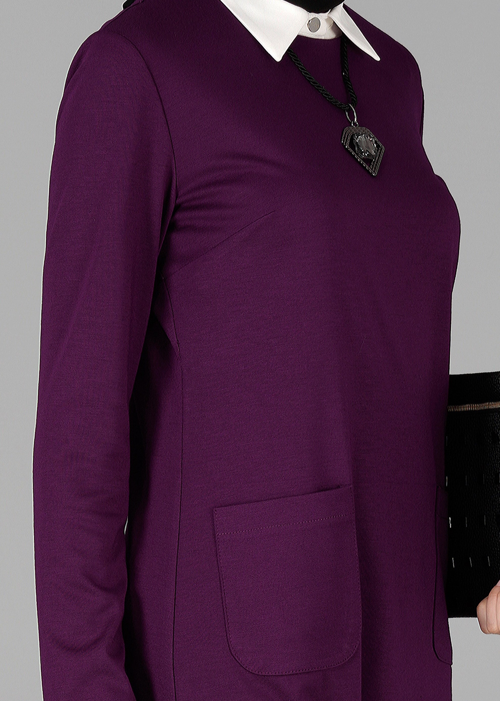 Tesettür giyim MOR 4775 TUNİK