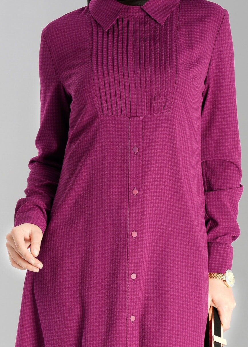 Tesettür giyim MOR 4781 TUNİK