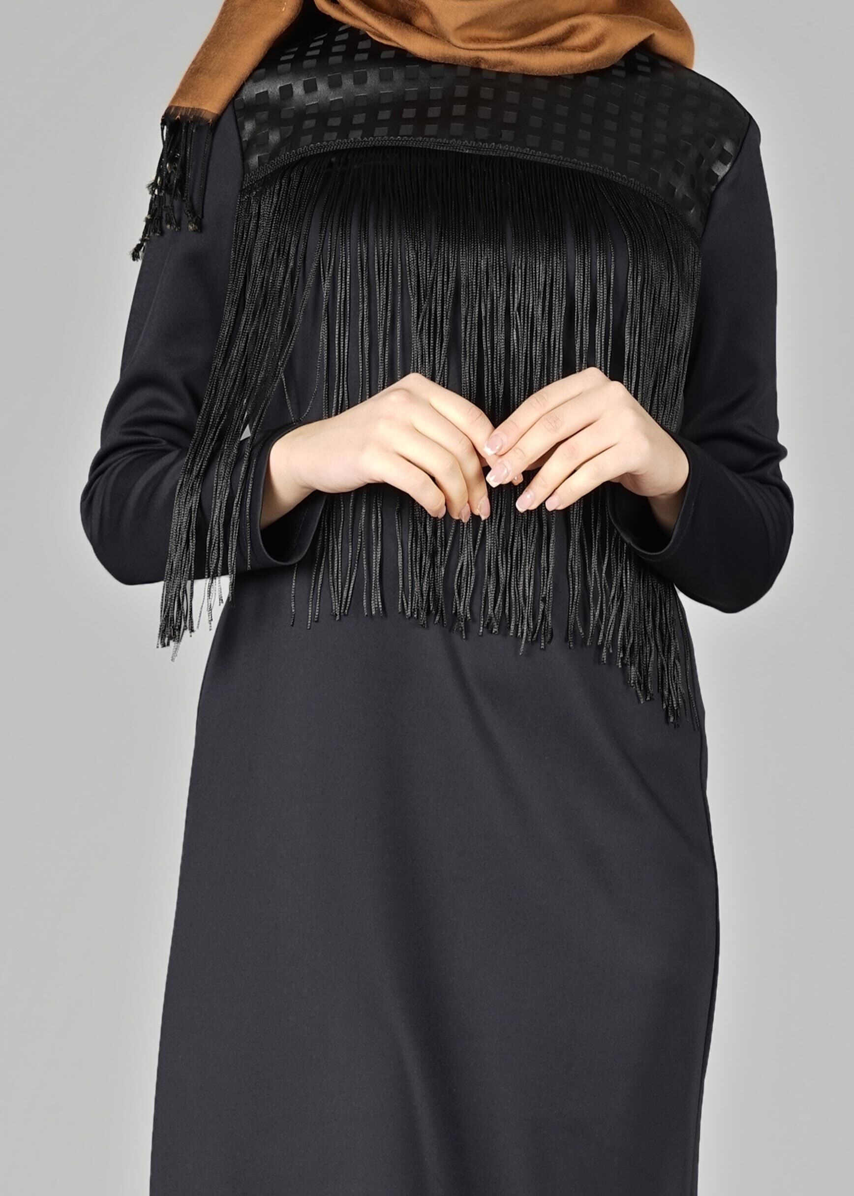 Tesettür giyim LACİVERT 4782 TUNİK