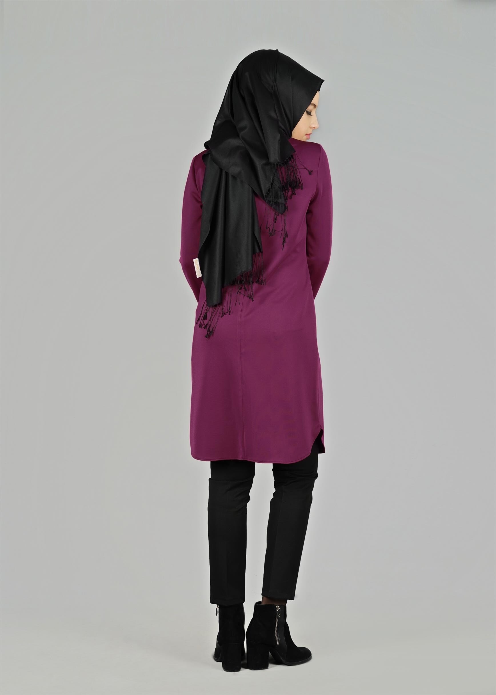 Tesettür giyim MOR 4782 TUNİK