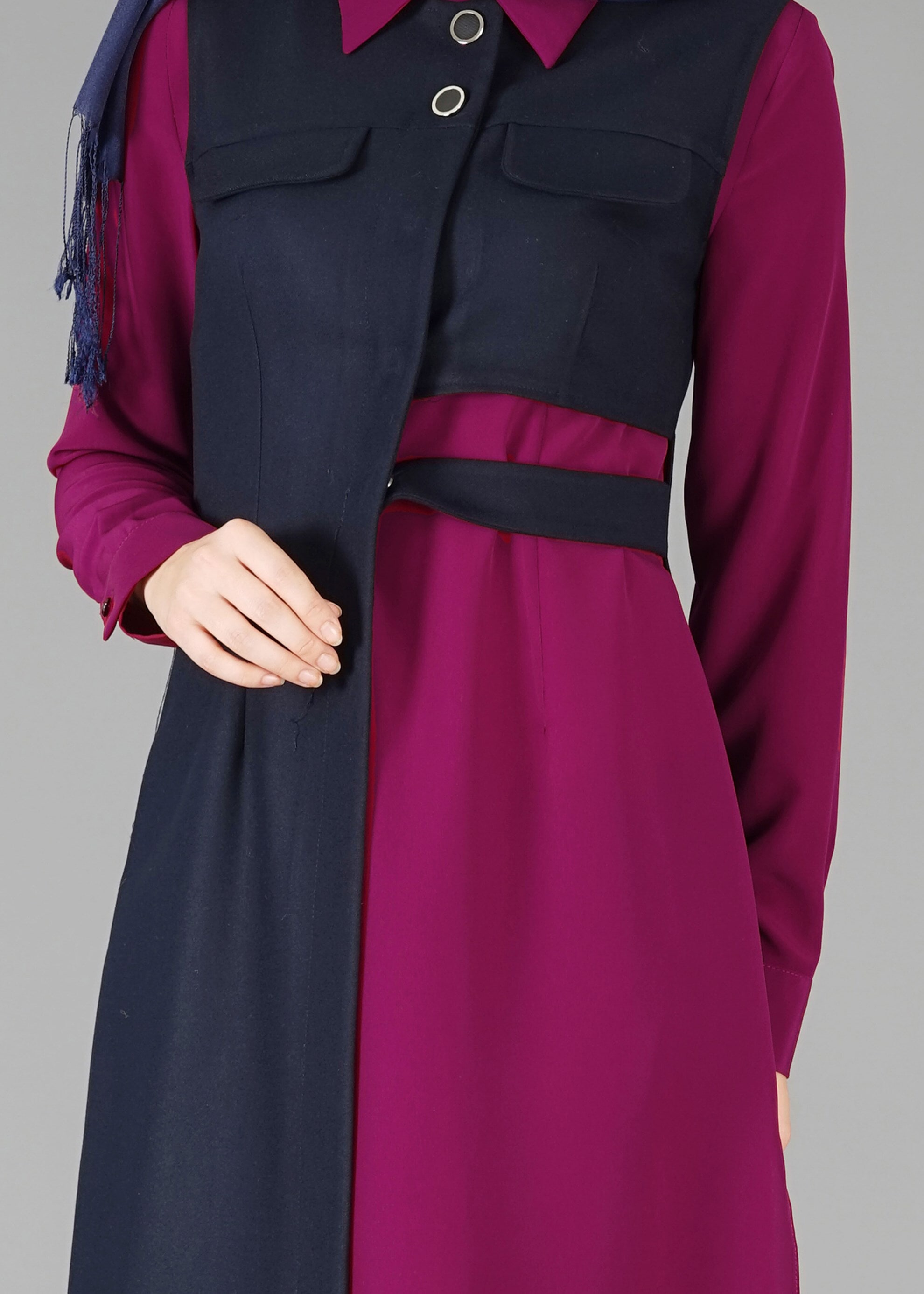 Tesettür giyim MOR 4787 TUNİK