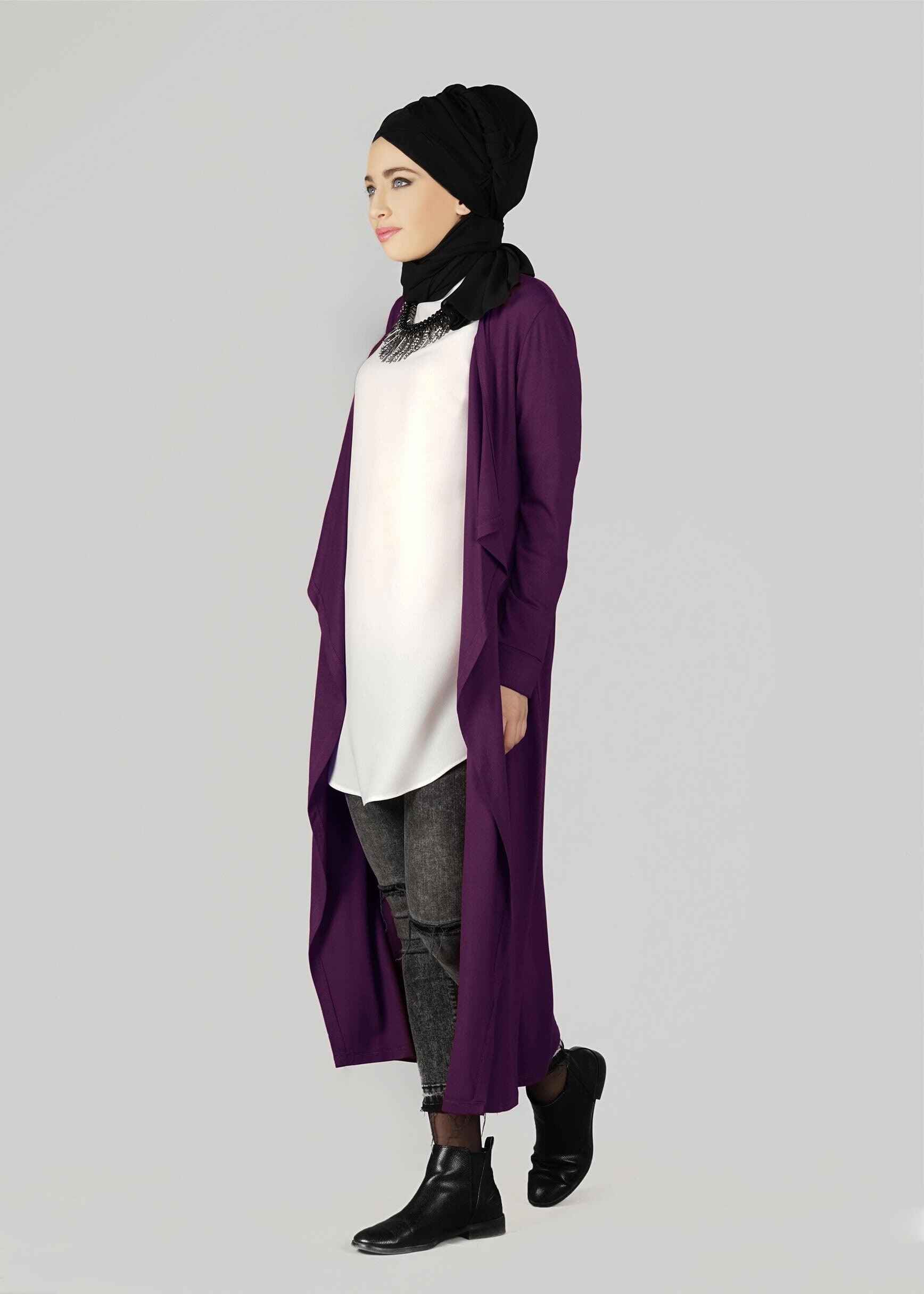 Tesettür giyim MOR 4853 TUNİK