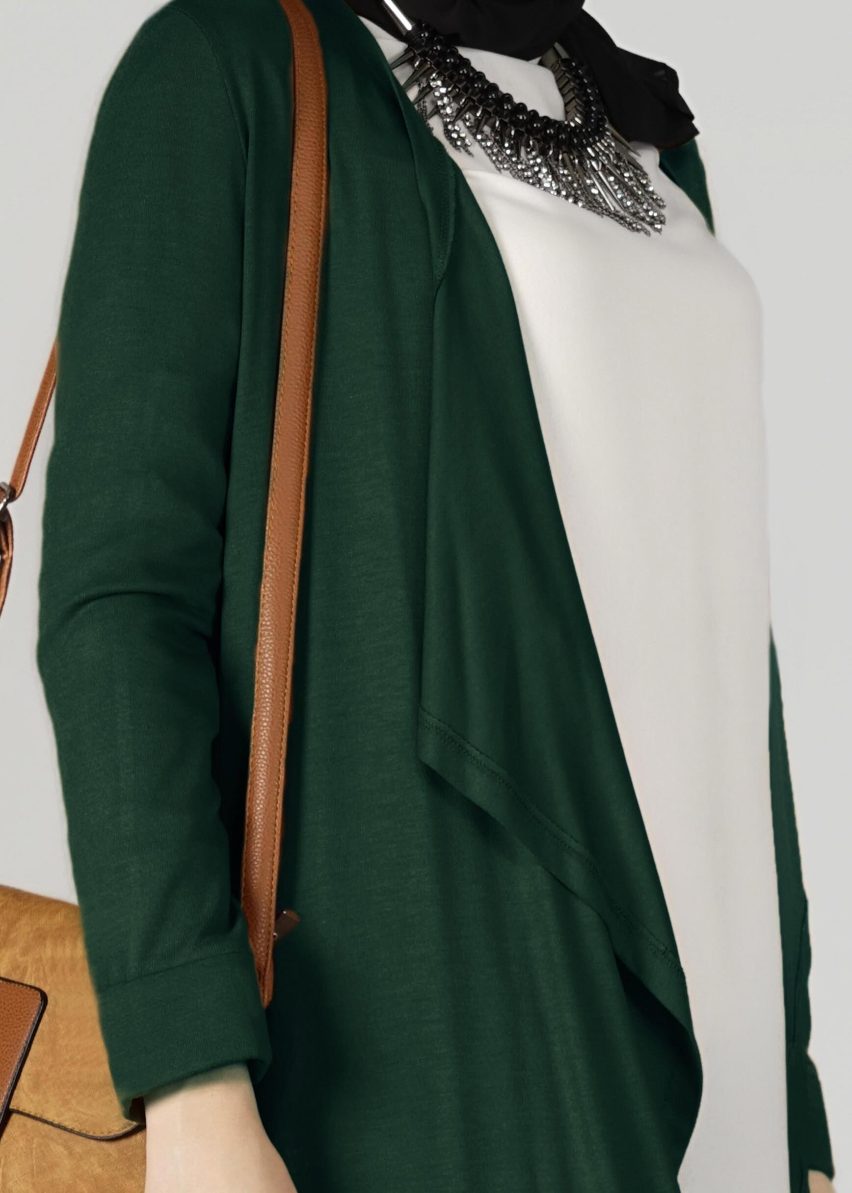 Tesettür giyim YEŞİL 4853 TUNİK