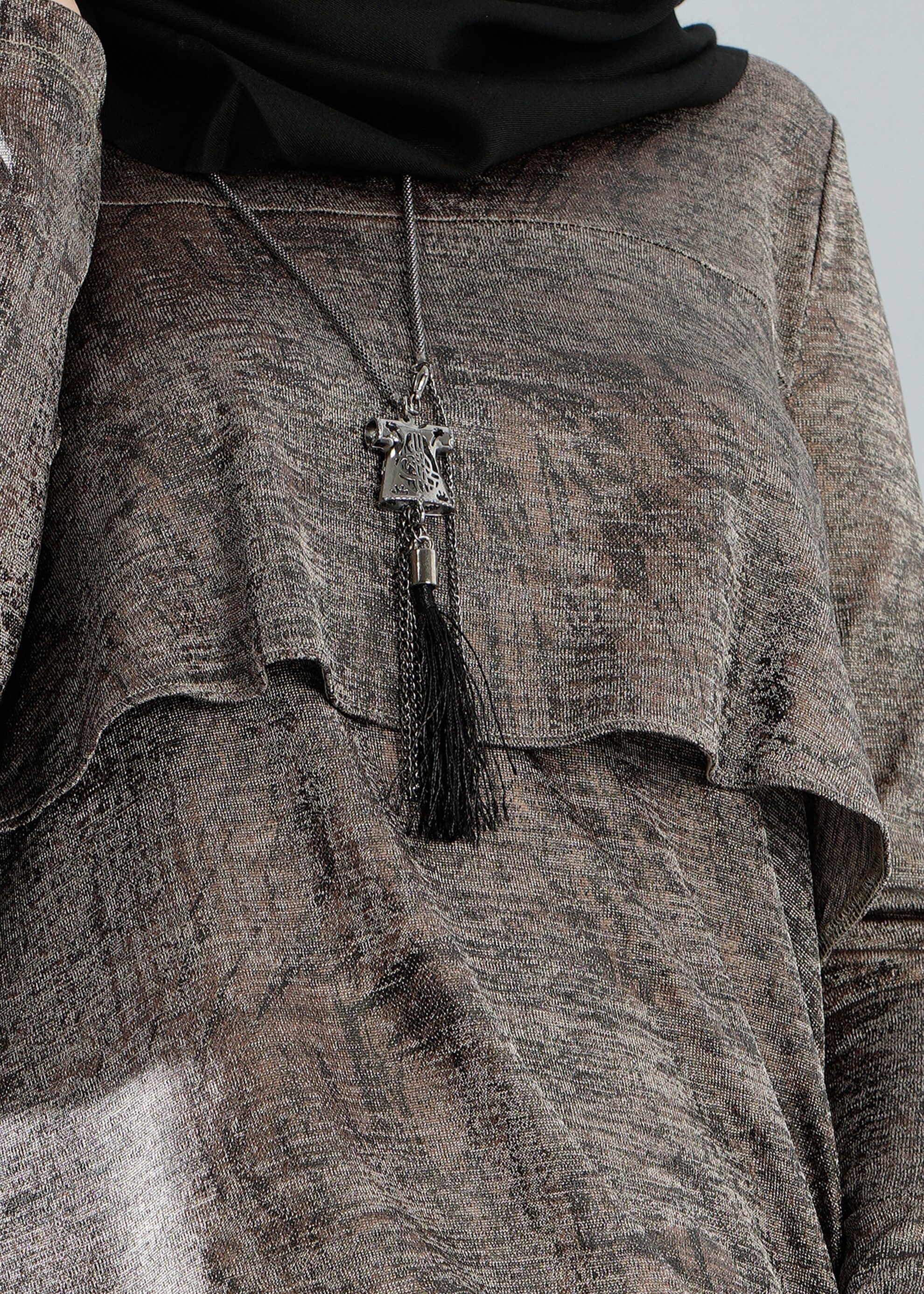 Tesettür giyim BEJ 4858 TUNİK