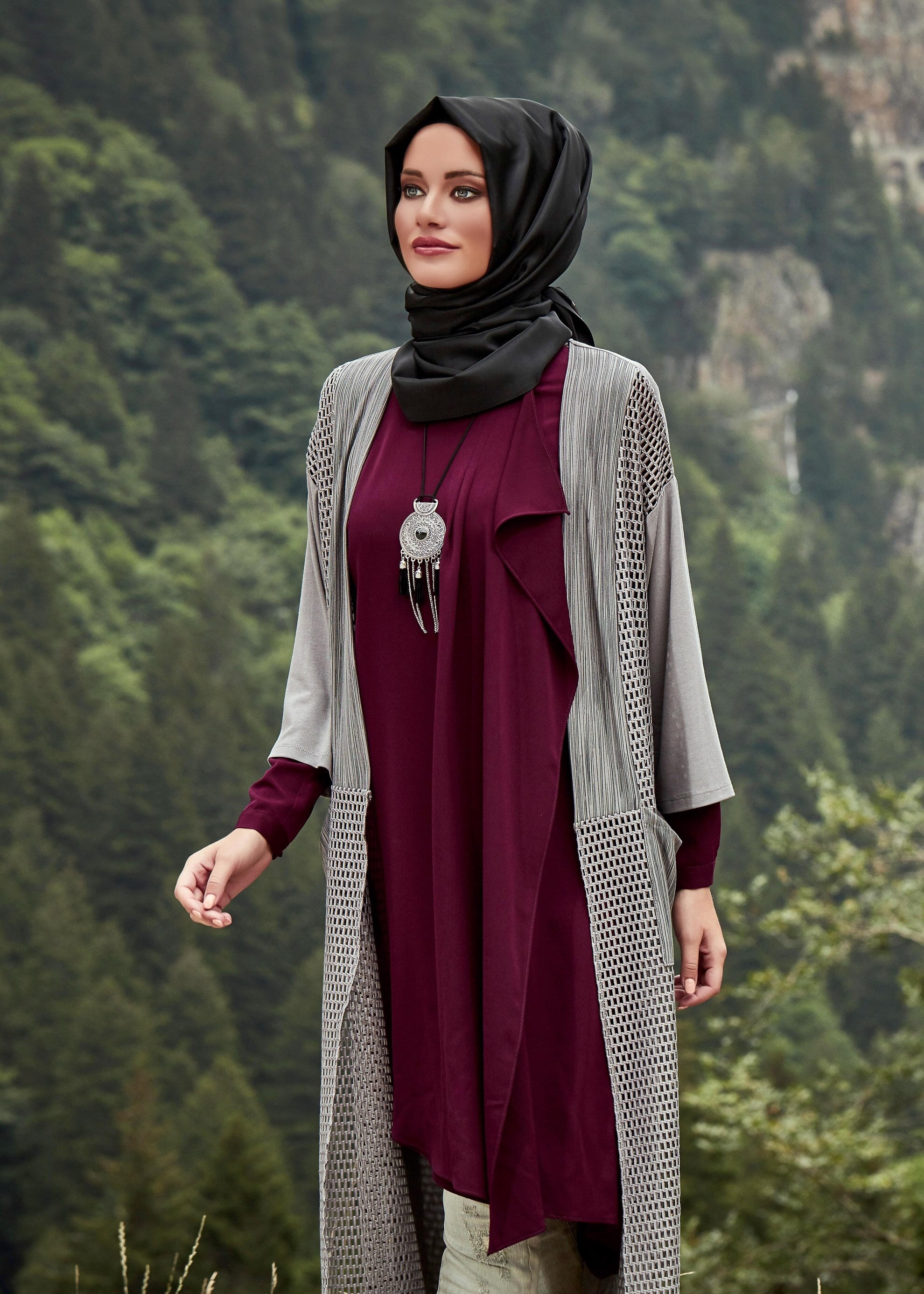 Tesettür giyim MÜRDÜM 4872 TUNİK