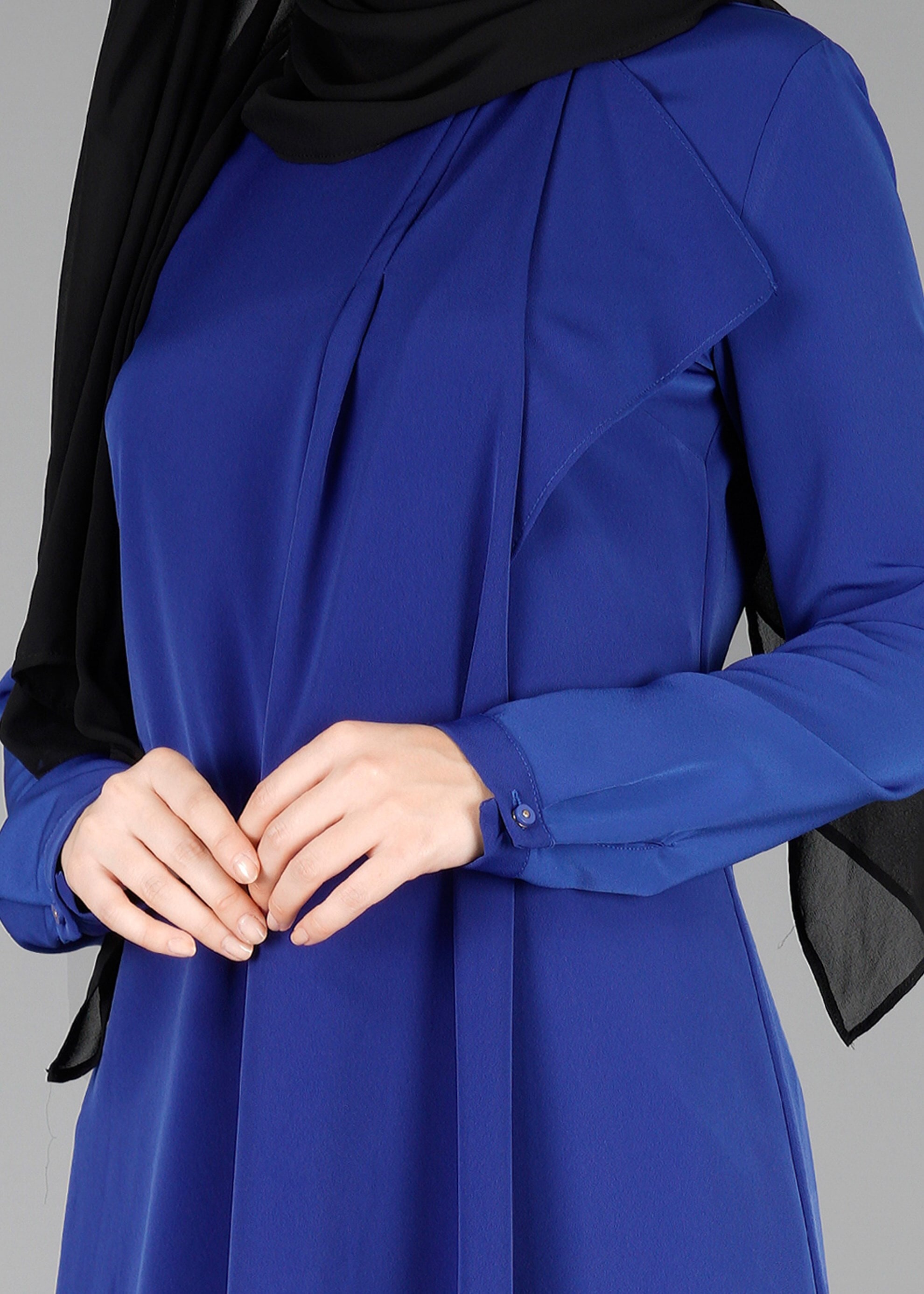 Tesettür giyim LACİVERT 4872 TUNİK