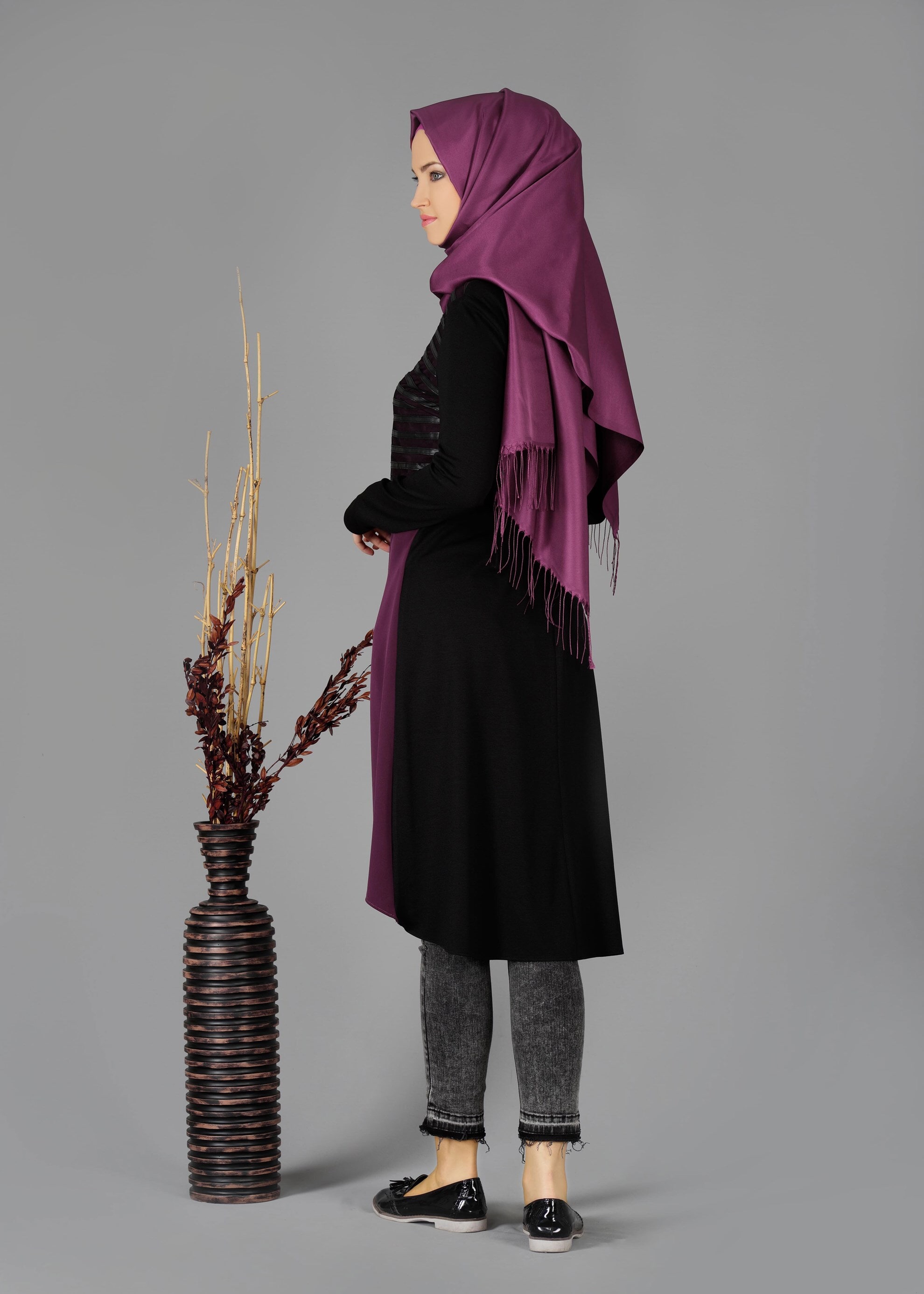 Tesettür giyim MÜRDÜM 4874 TUNİK