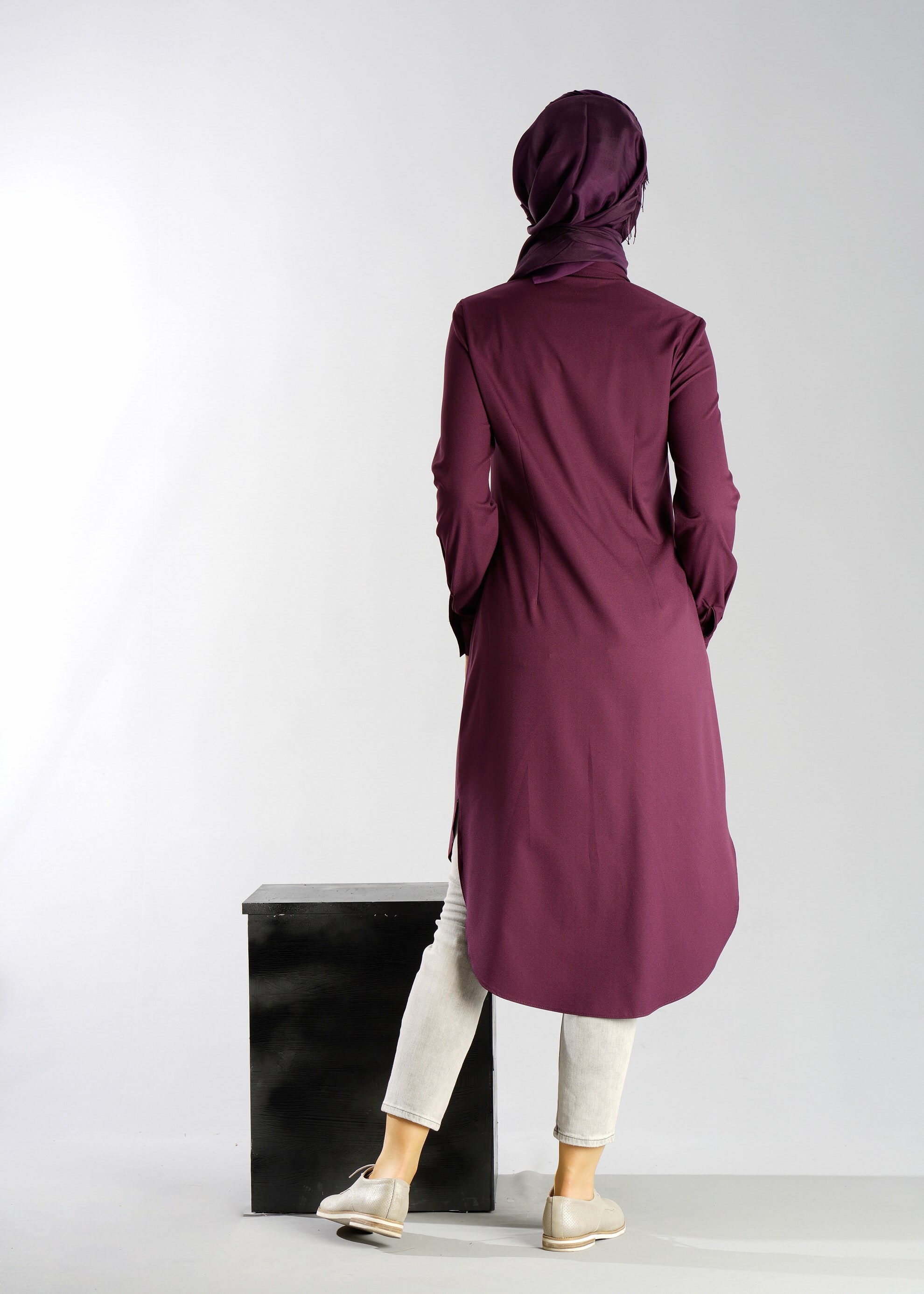 Tesettür giyim MÜRDÜM 4877 TUNİK 