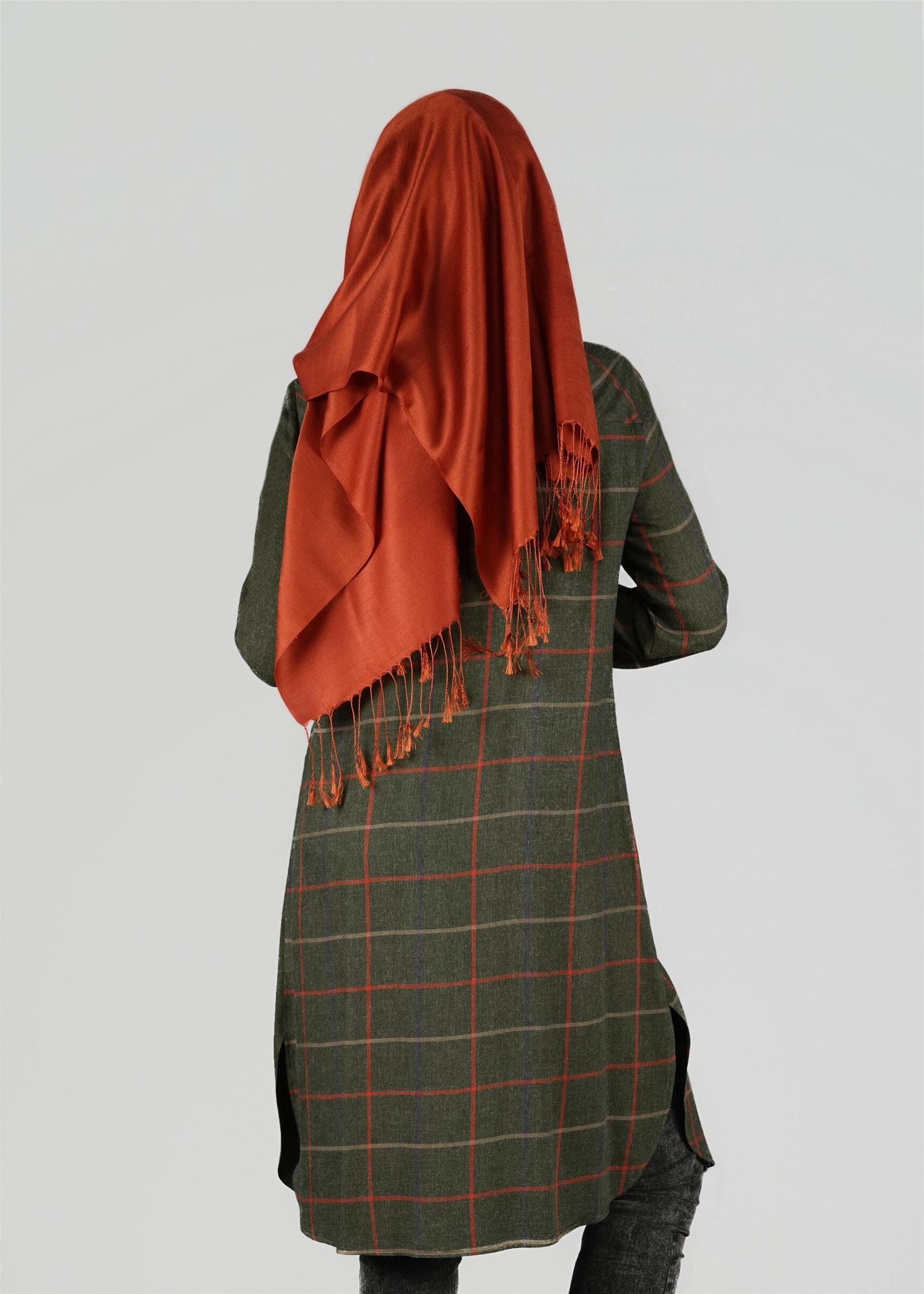 Tesettür giyim HAKİ 4888 TUNİK