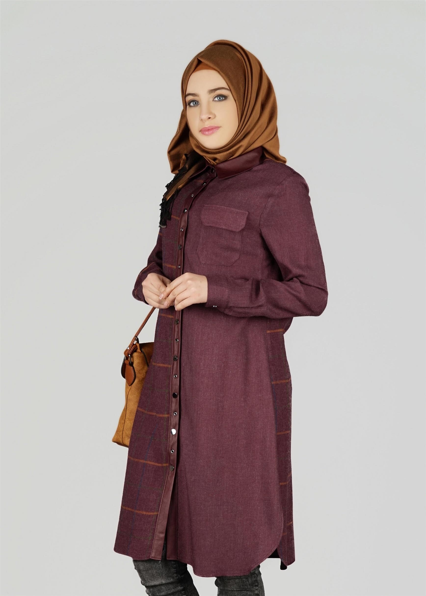 Tesettür giyim MÜRDÜM 4888 TUNİK