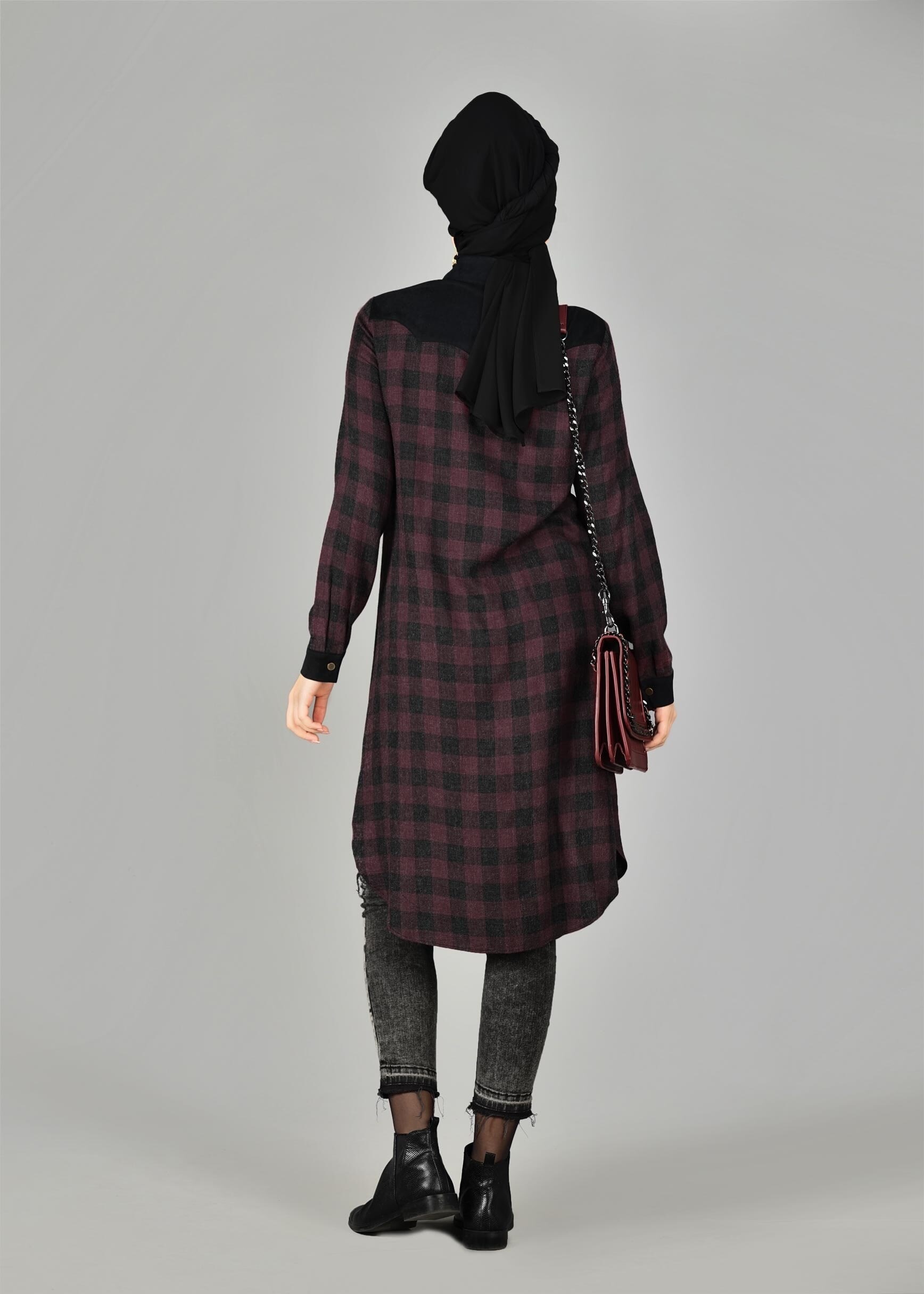 Tesettür giyim MÜRDÜM 4889 TUNİK 