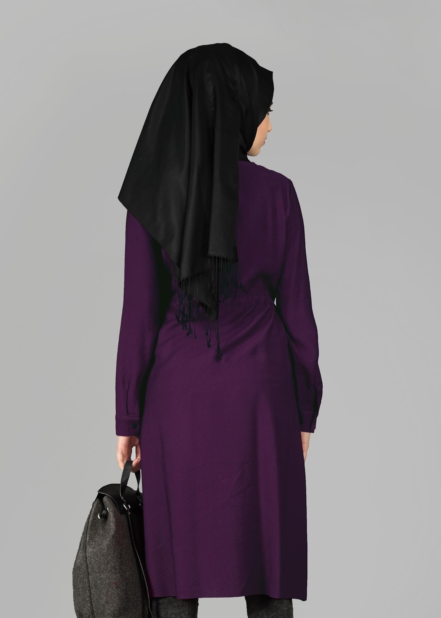Tesettür giyim MOR 4890 TUNİK