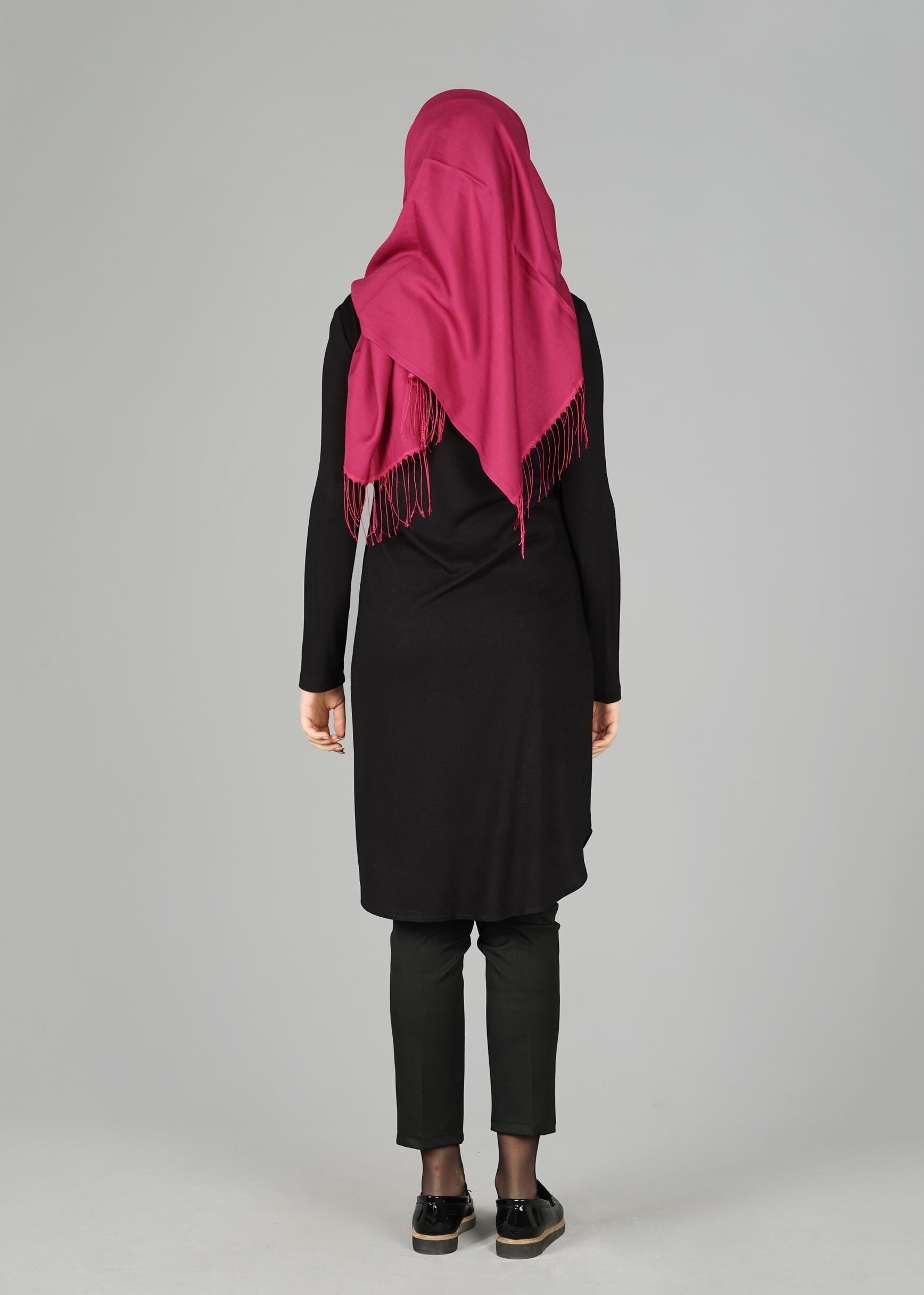 Tesettür giyim SİYAH 4910 TUNİK