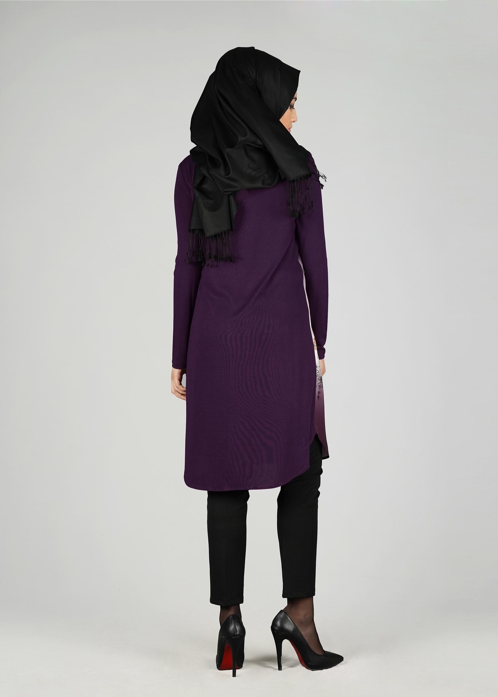 Tesettür giyim MOR 4910 TUNİK