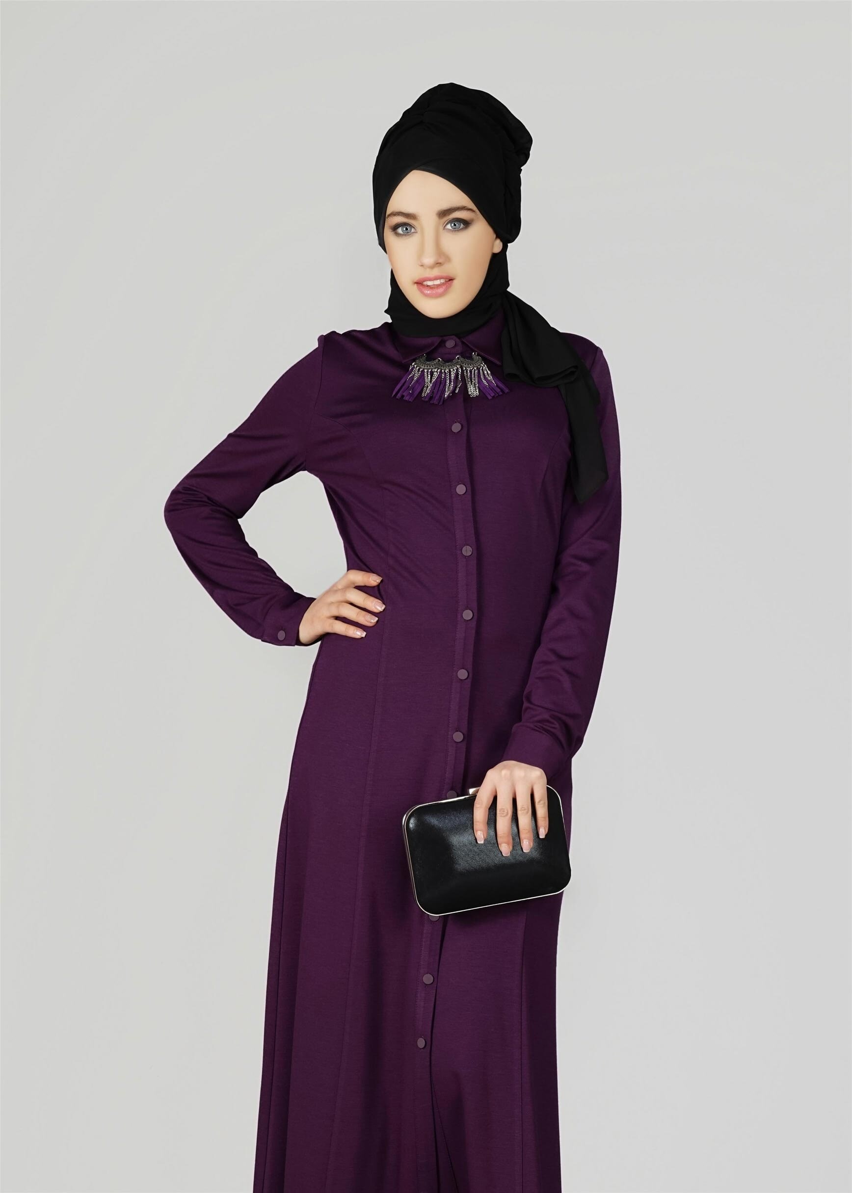 Tesettür giyim MOR 4913 TUNİK