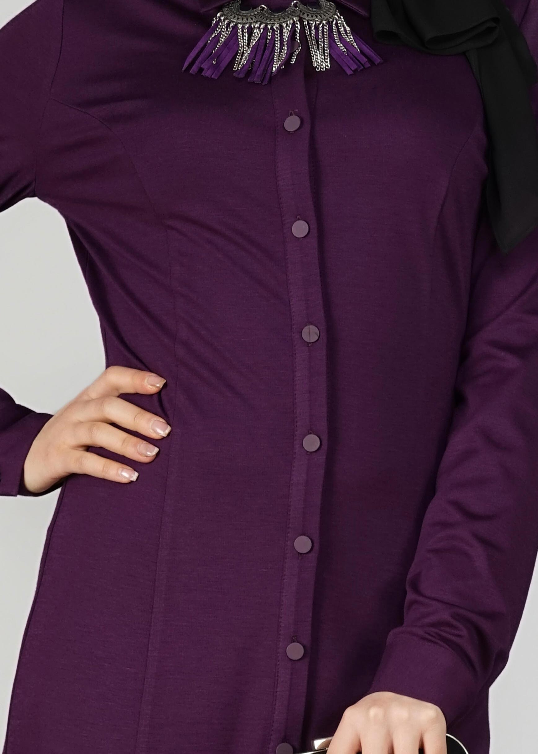 Tesettür giyim MOR 4913 TUNİK