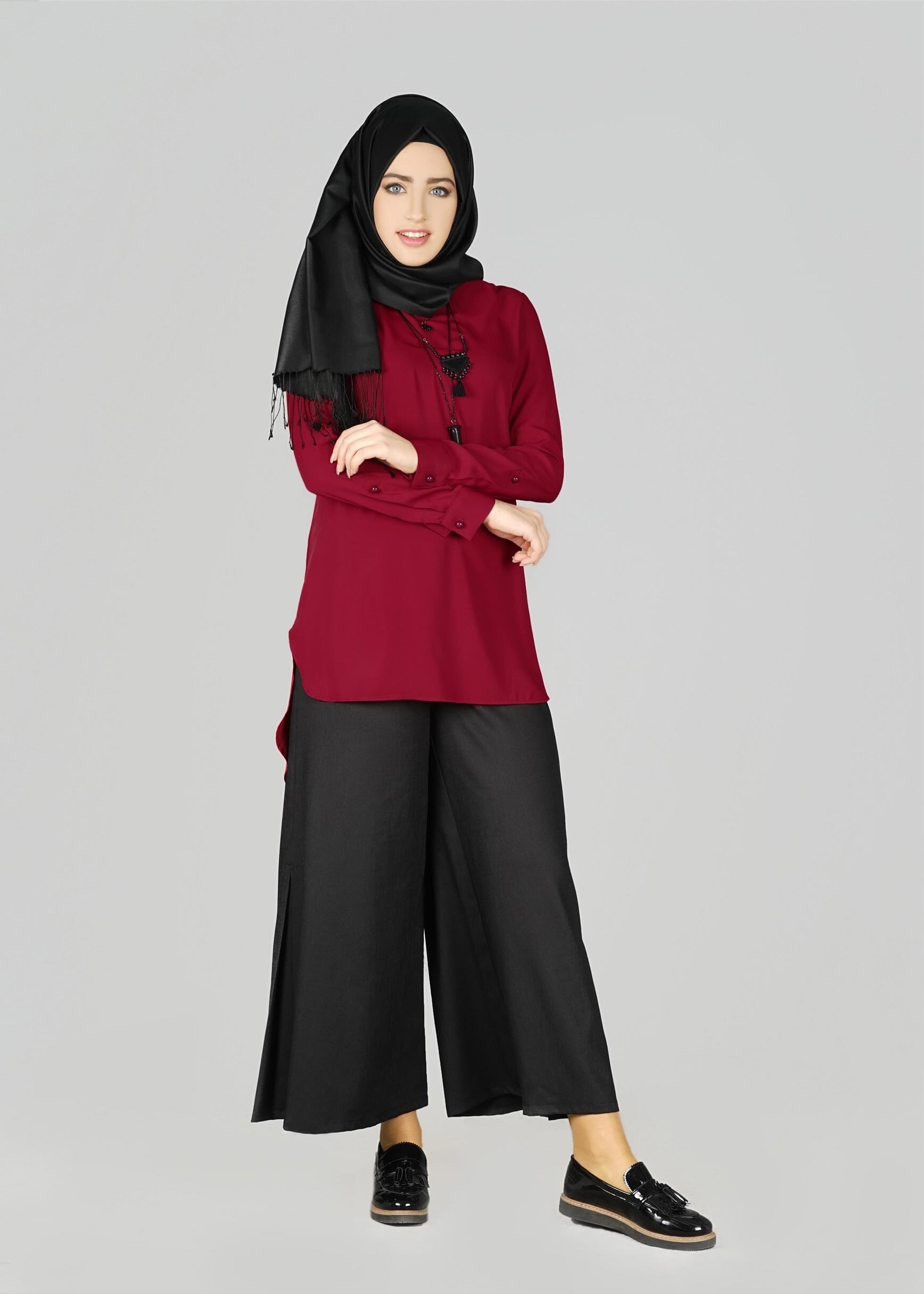 Tesettür giyim MOR 4920 TUNİK