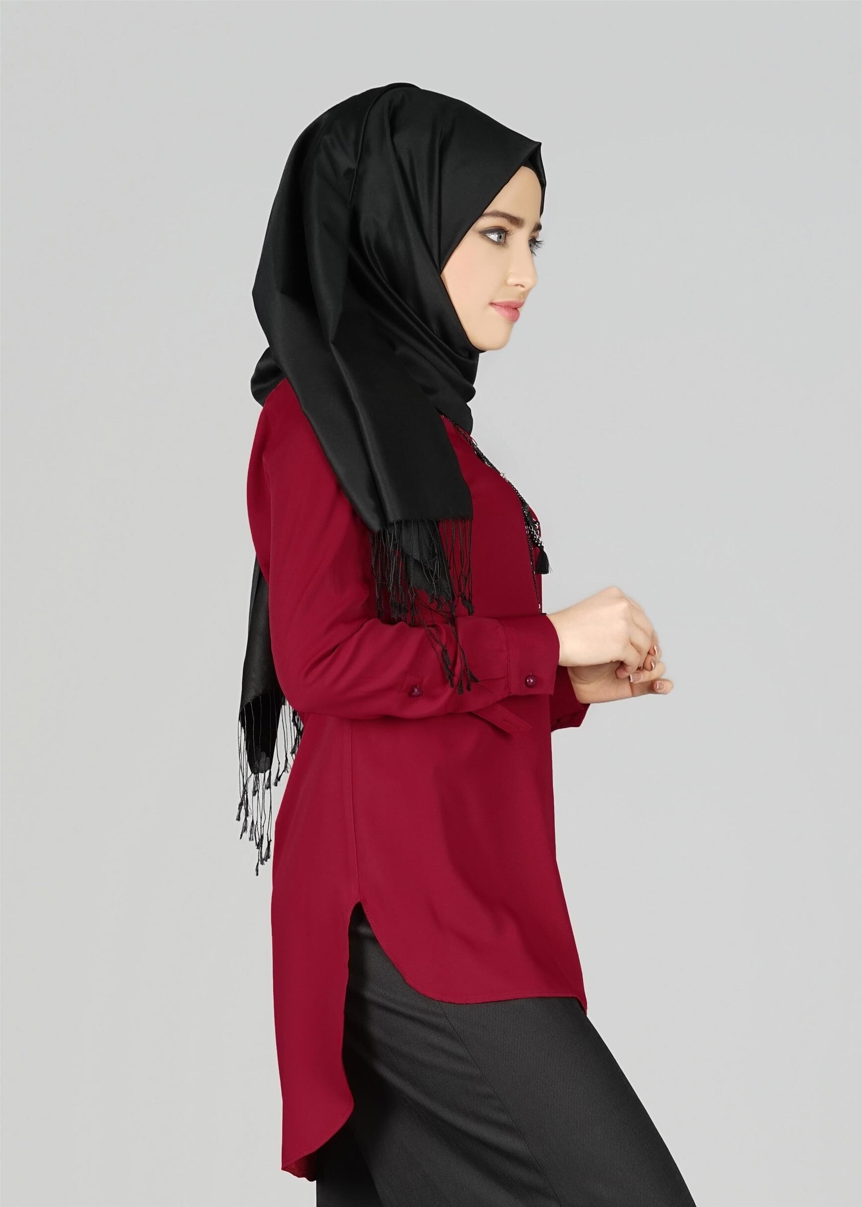 Tesettür giyim MOR 4920 TUNİK