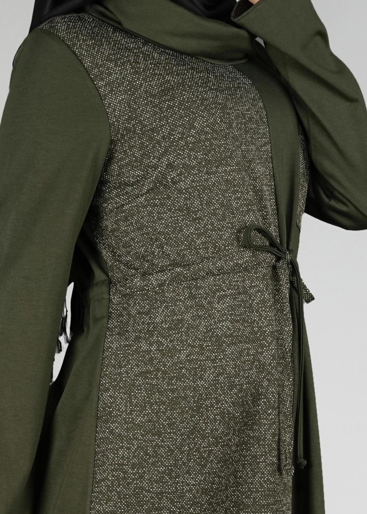 Tesettür giyim HAKİ 4939 TUNİK