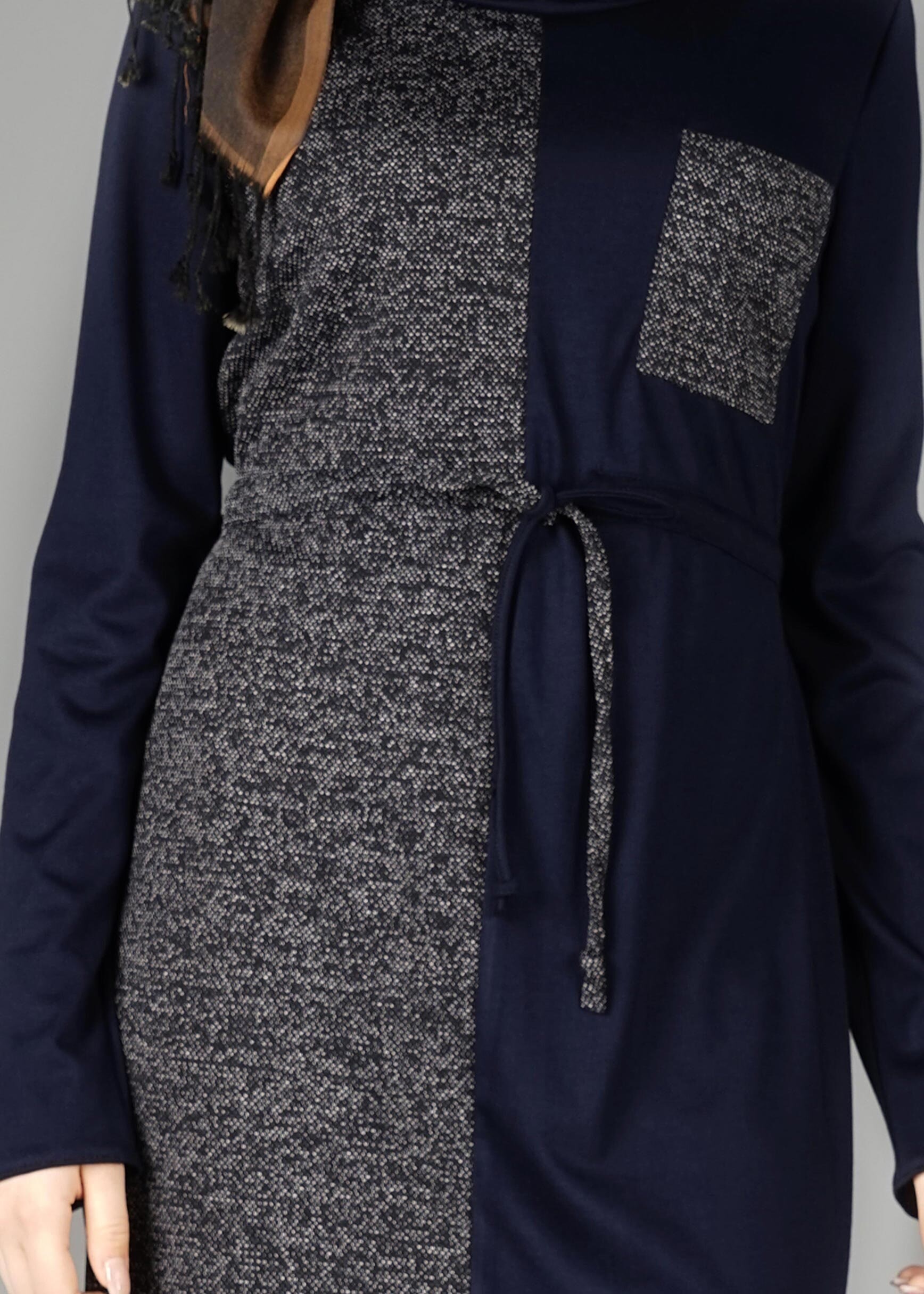 Tesettür giyim LACİVERT 4939 TUNİK