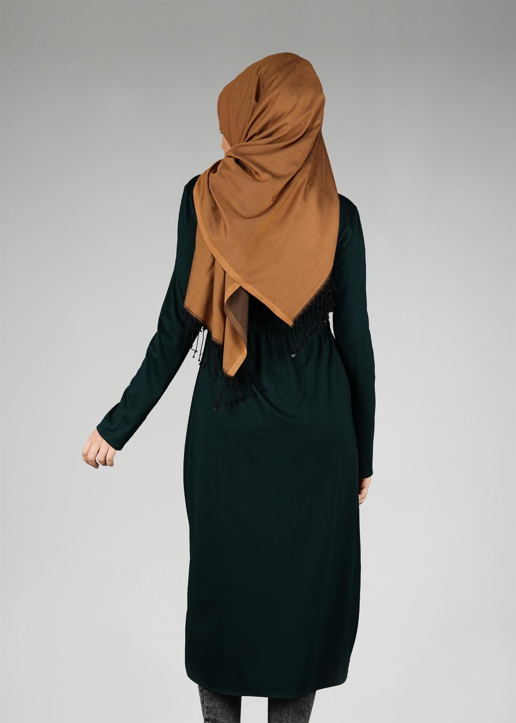 Tesettür giyim YEŞİL 4939 TUNİK