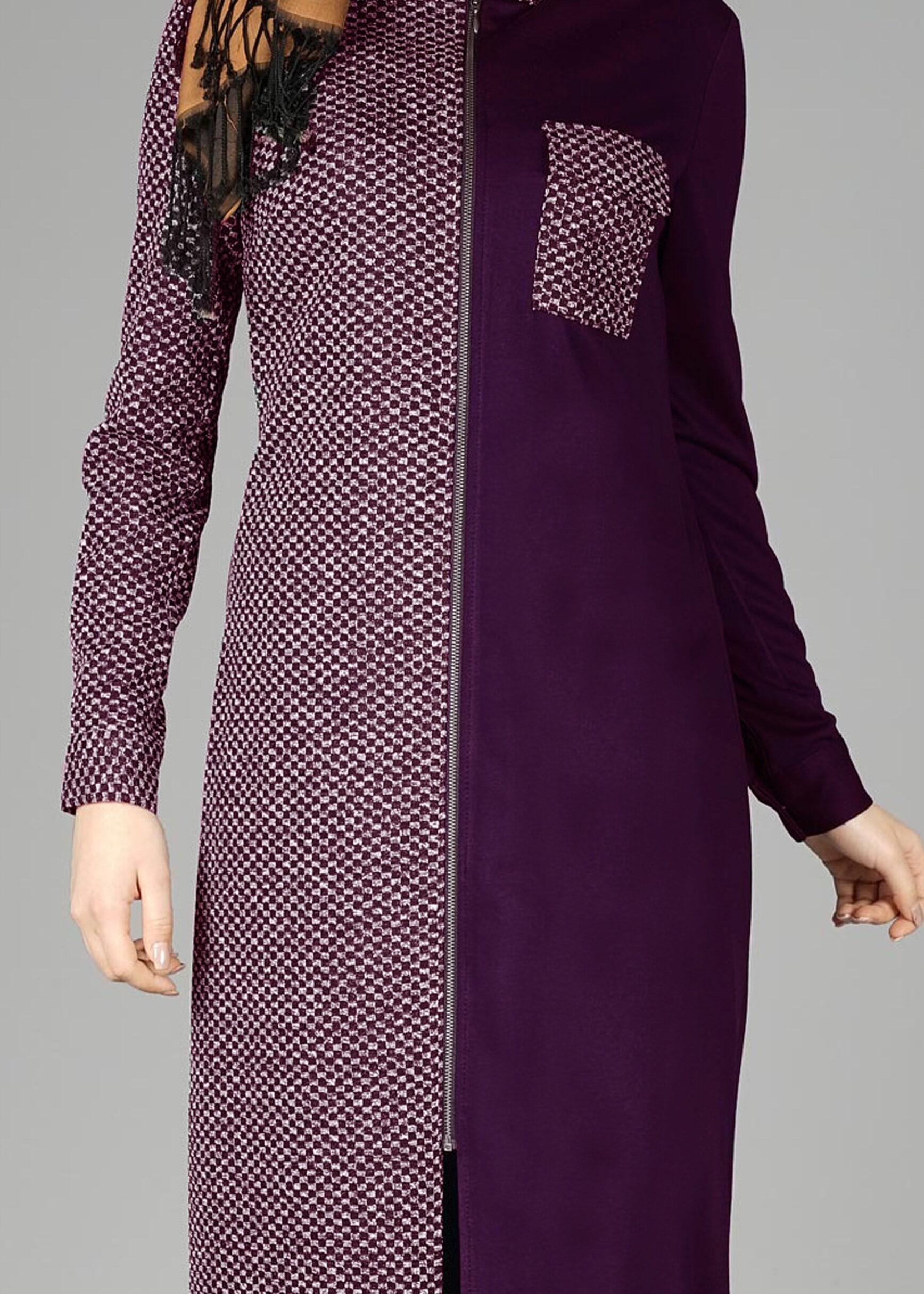 Tesettür giyim MOR 4940 TUNİK