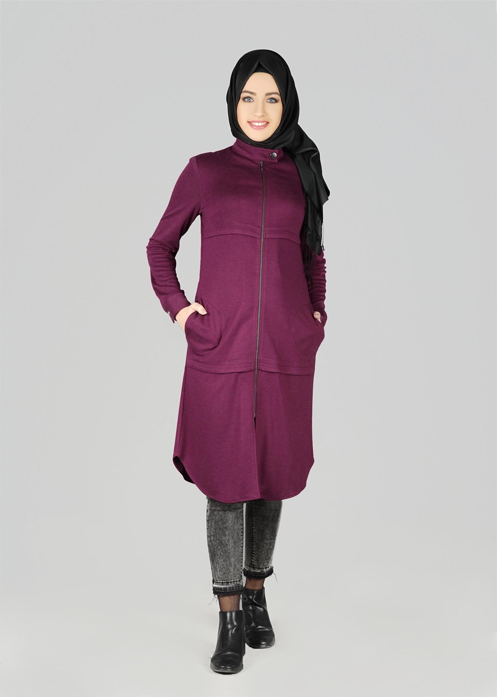 Tesettür giyim MOR 4948 TUNİK