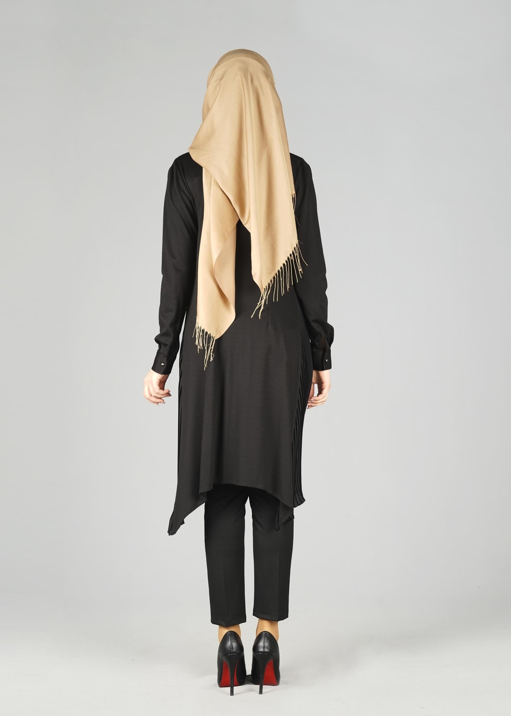 Tesettür giyim SİYAH 4979 TUNİK