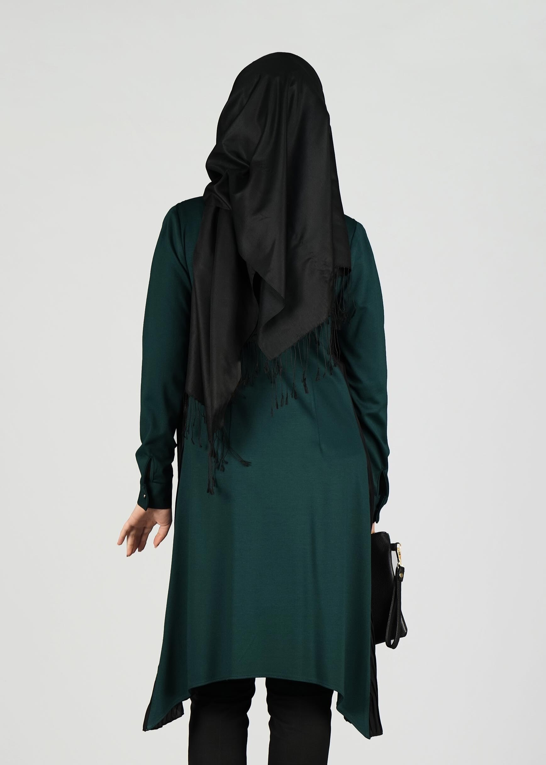 Tesettür giyim YEŞİL 4979 TUNİK