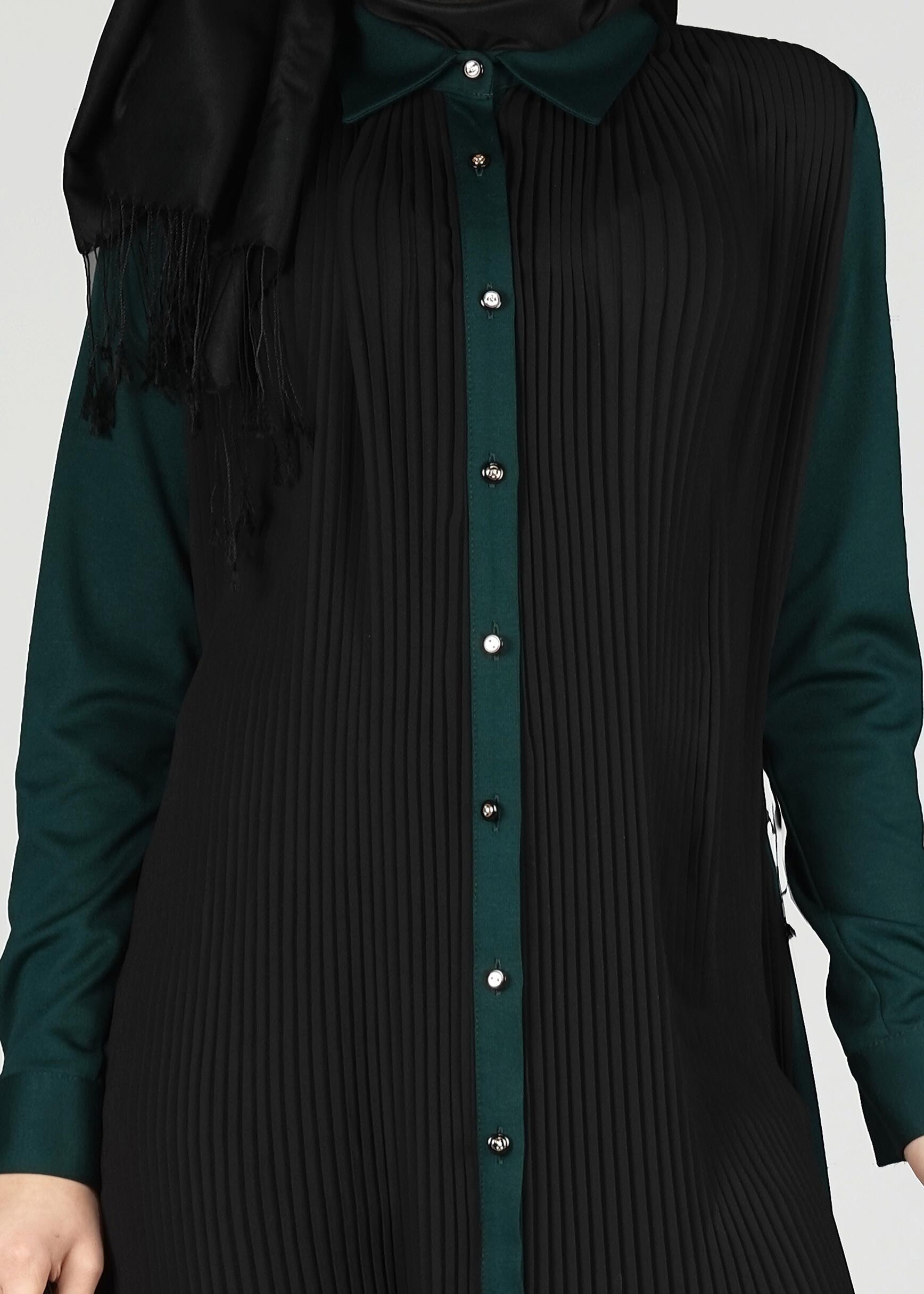 Tesettür giyim YEŞİL 4979 TUNİK