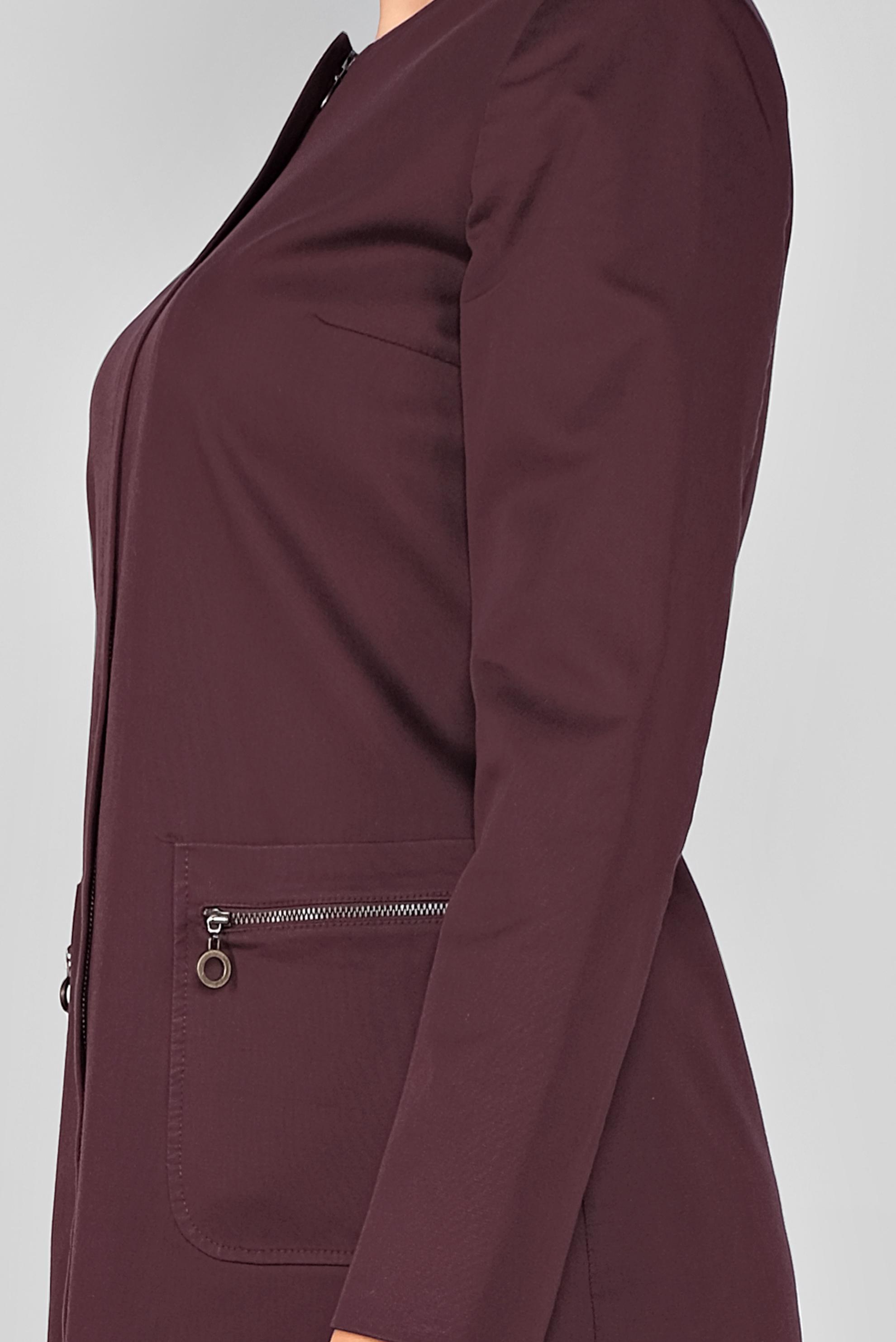 Tesettür giyim BORDO TRENÇKOT 1917 