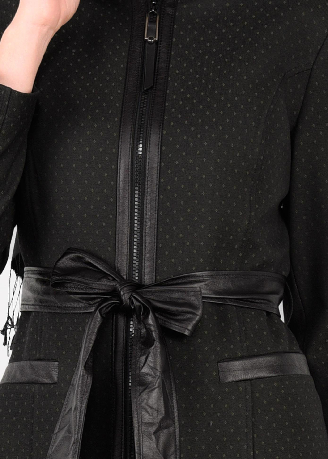 Tesettür giyim HAKİ 1937 TRENÇKOT