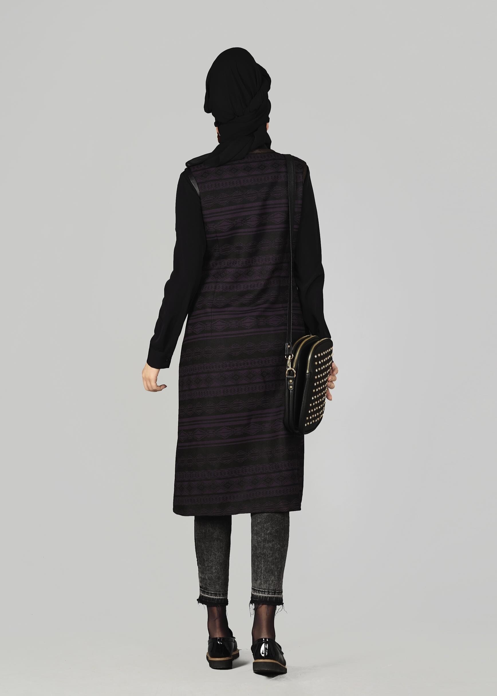 Tesettür giyim MOR 4028 YELEK