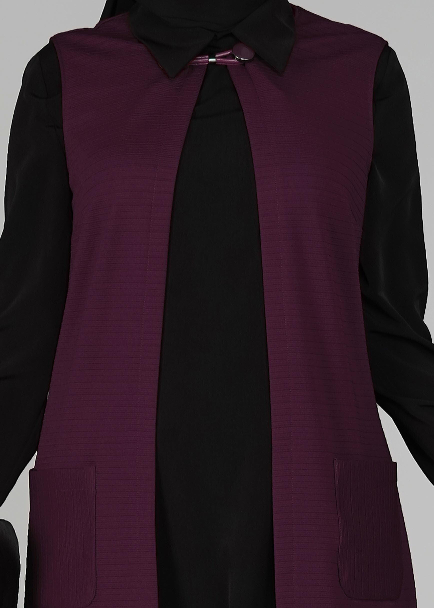 Tesettür giyim MOR 4710 YELEK