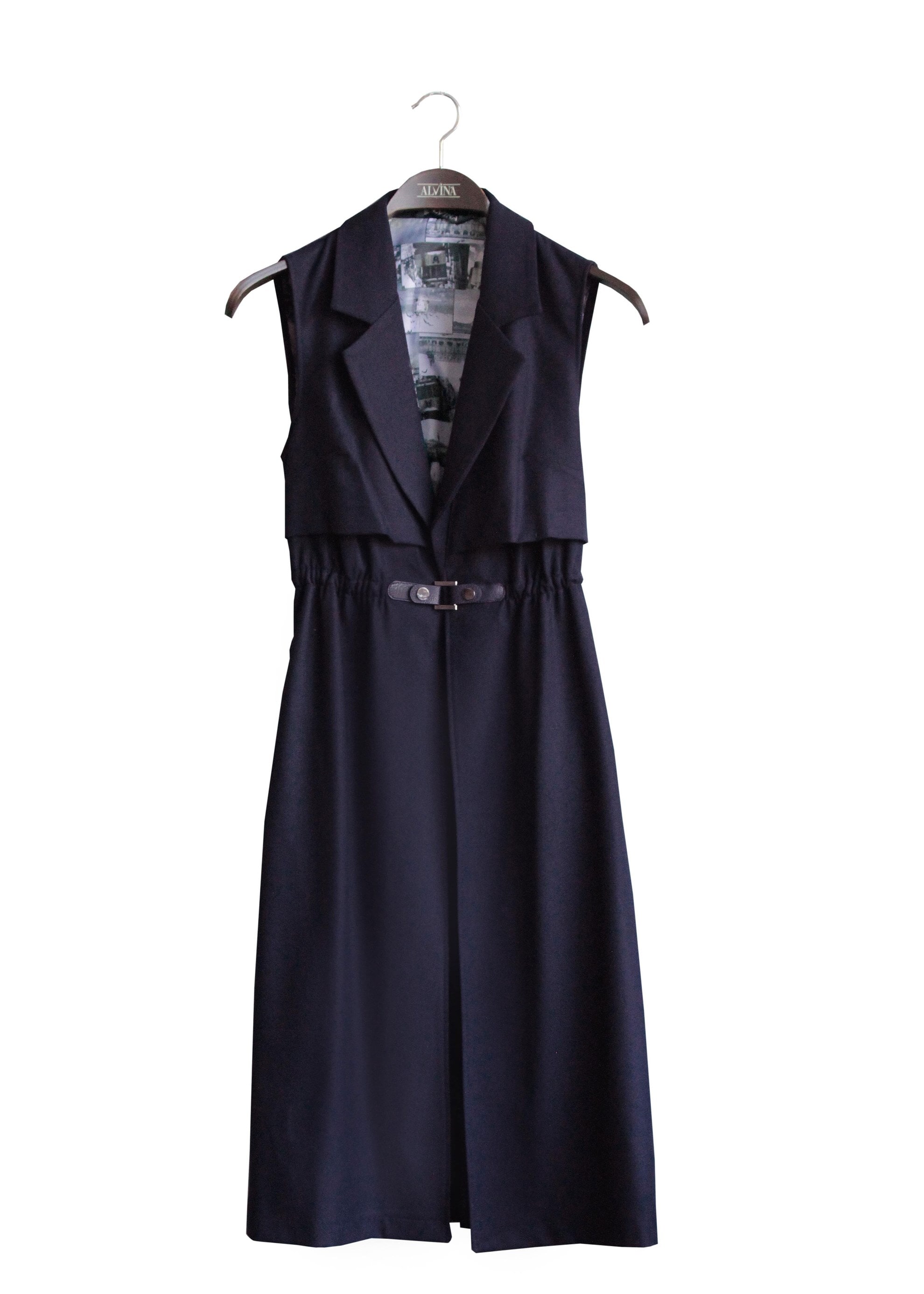 Tesettür giyim LACİVERT 4755 YELEK