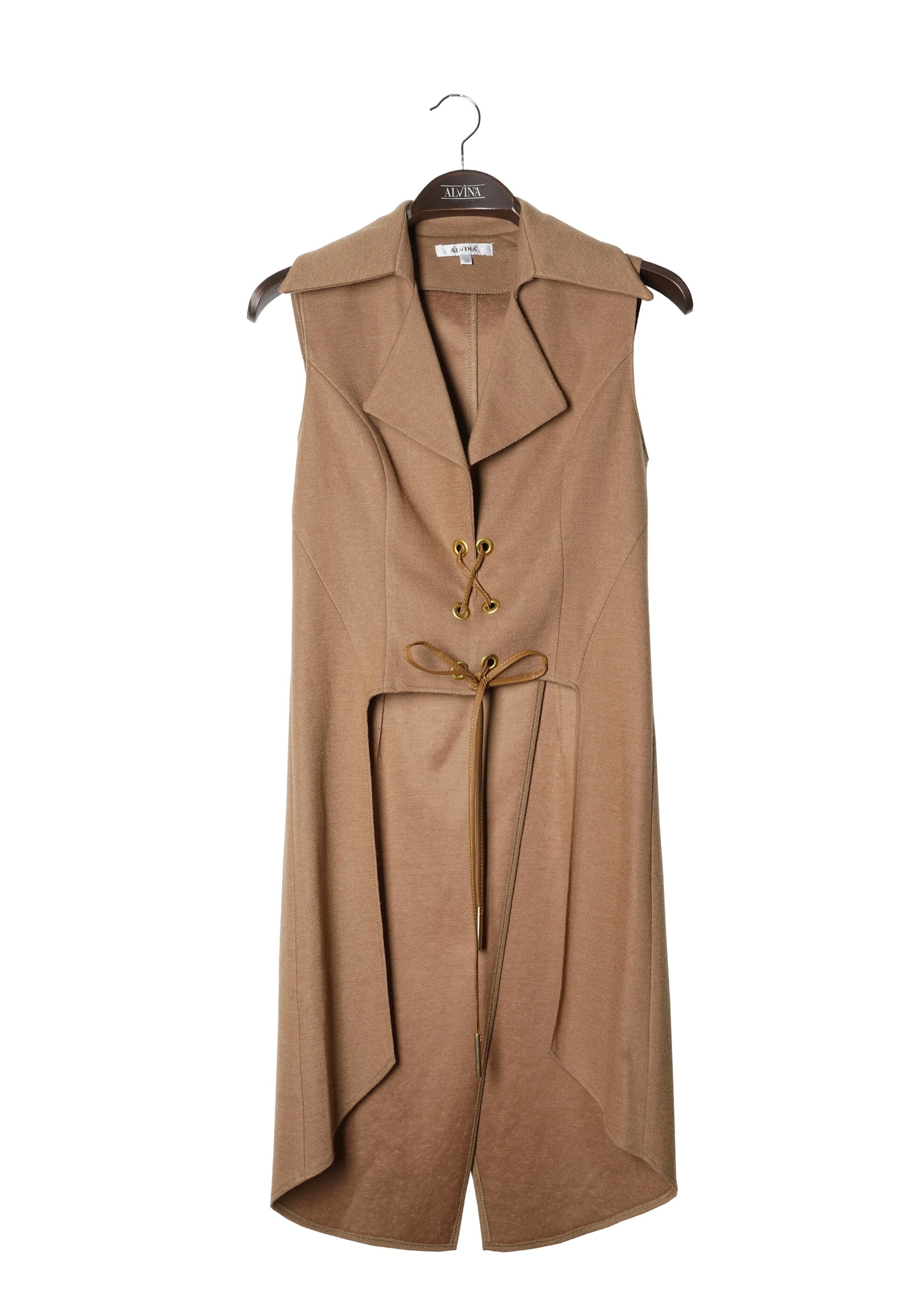 Tesettür giyim KAHVE 4792 YELEK