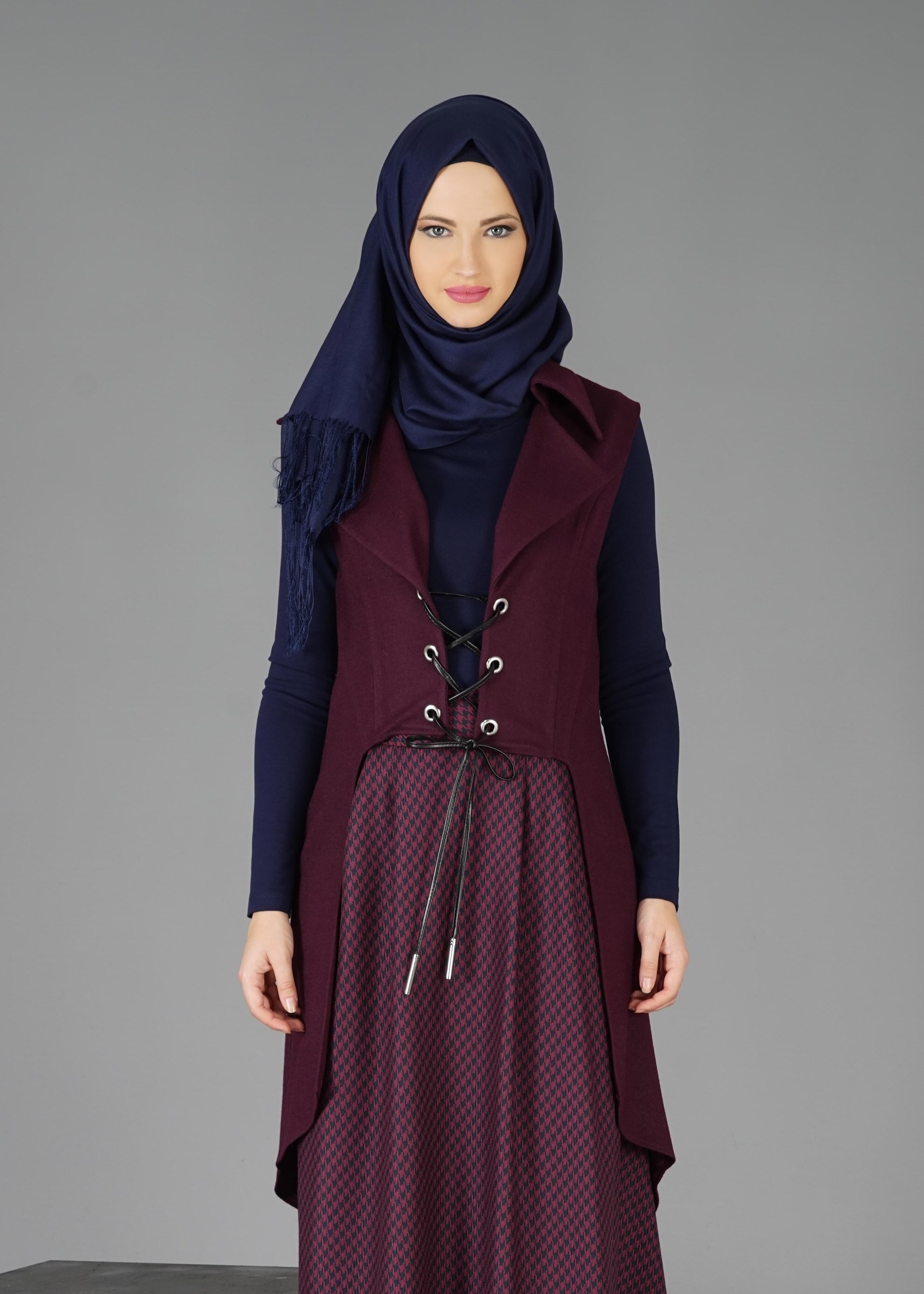 Tesettür giyim MÜRDÜM 4792 YELEK