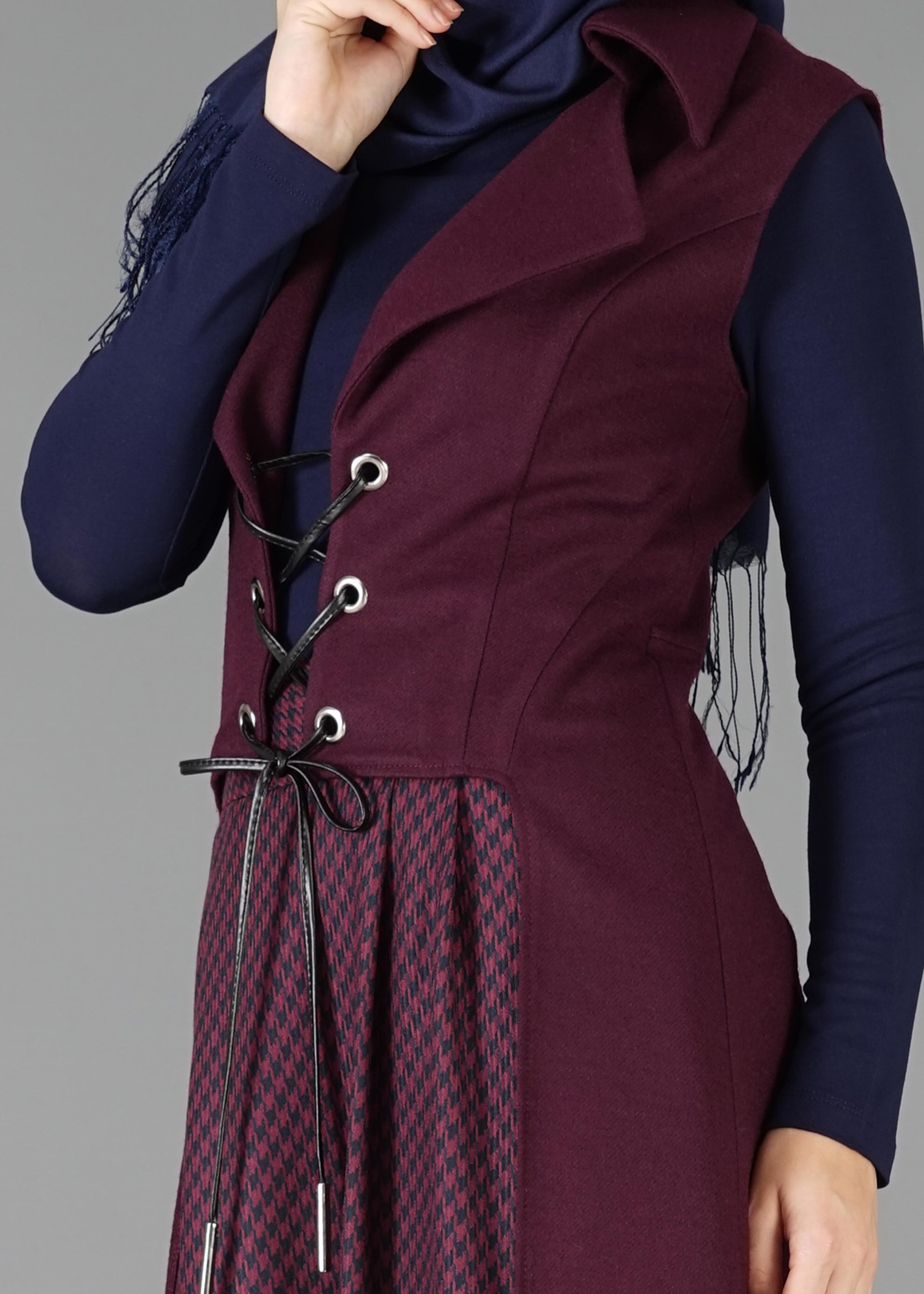 Tesettür giyim MÜRDÜM 4792 YELEK